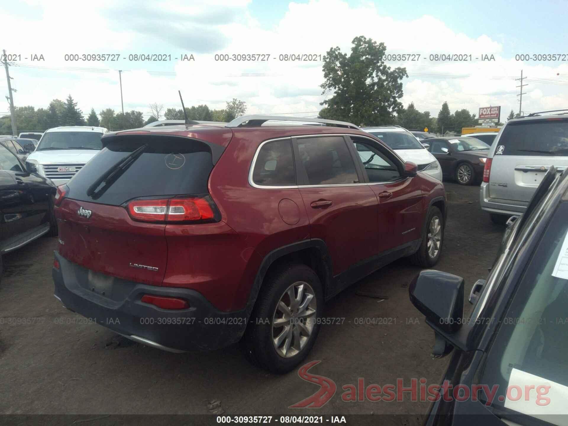 1C4PJMDB2HW604821 2017 JEEP CHEROKEE