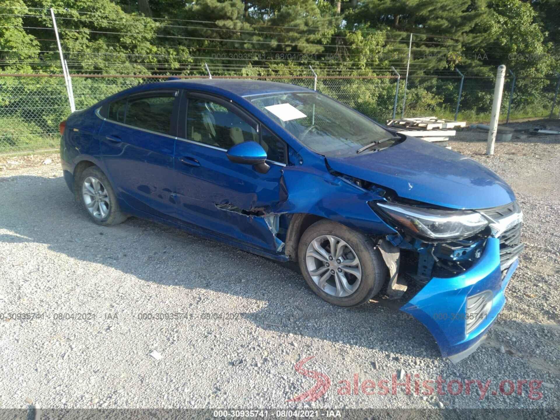 1G1BE5SM5K7137462 2019 CHEVROLET CRUZE