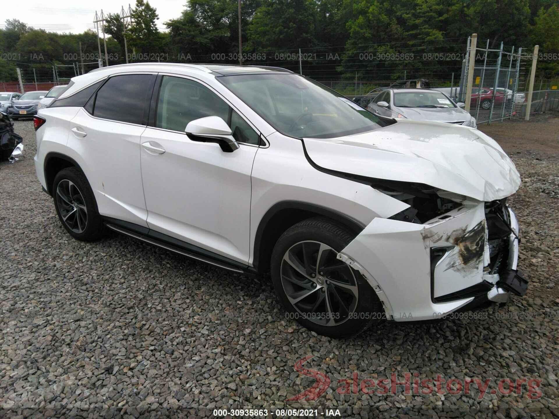 2T2BZMCA5HC113062 2017 LEXUS RX