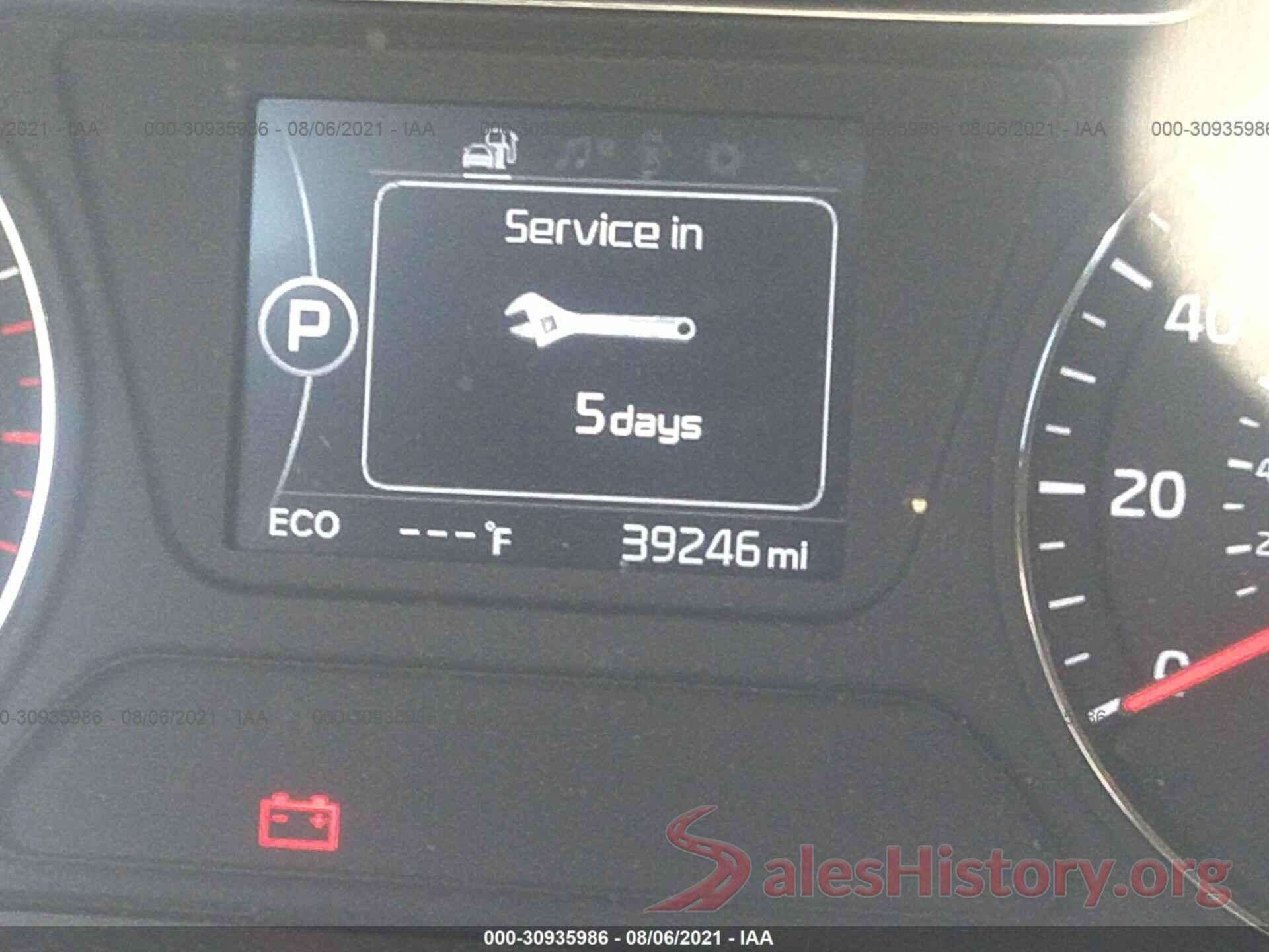 5XYPGDA3XHG259921 2017 KIA SORENTO