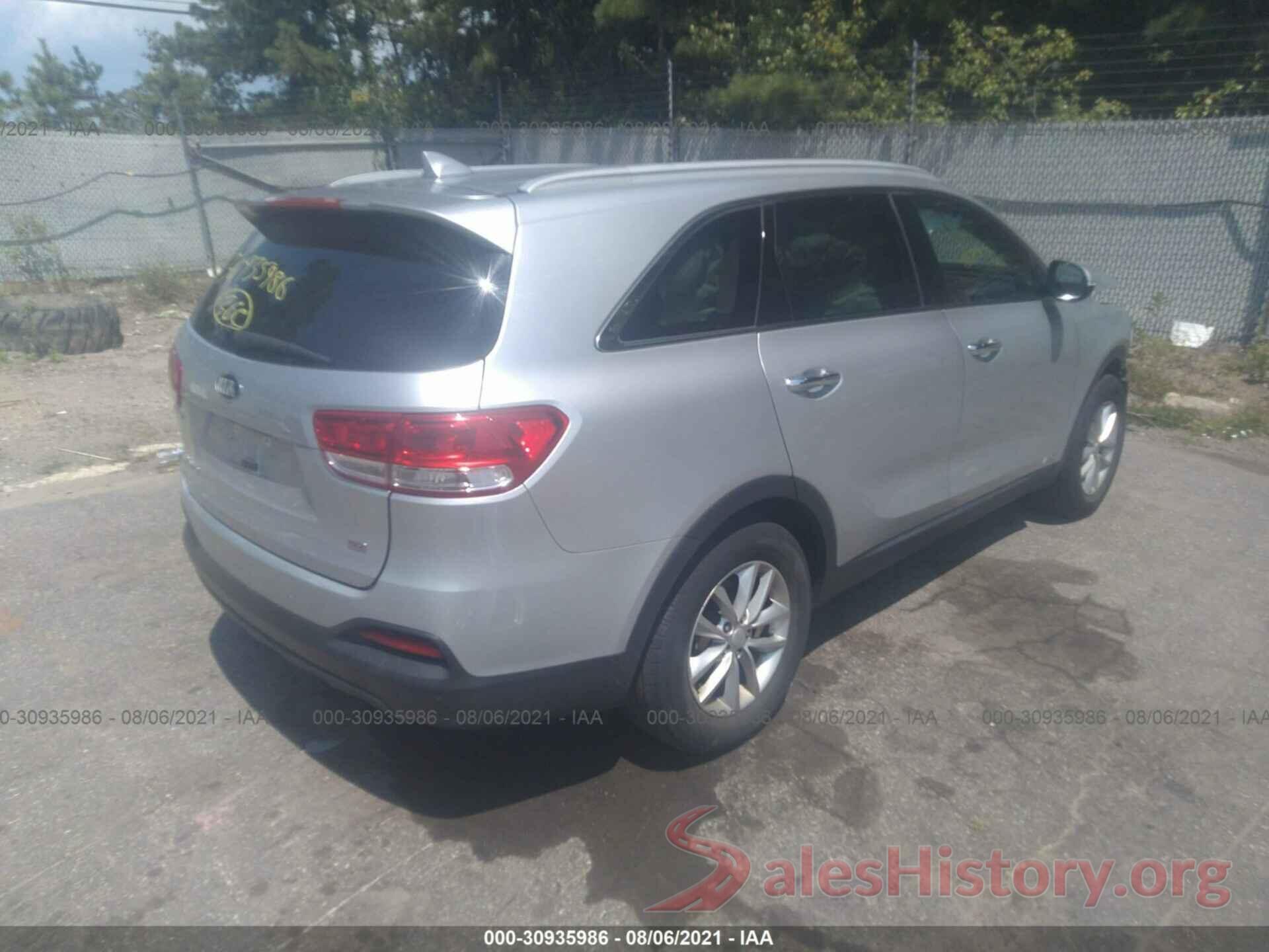 5XYPGDA3XHG259921 2017 KIA SORENTO