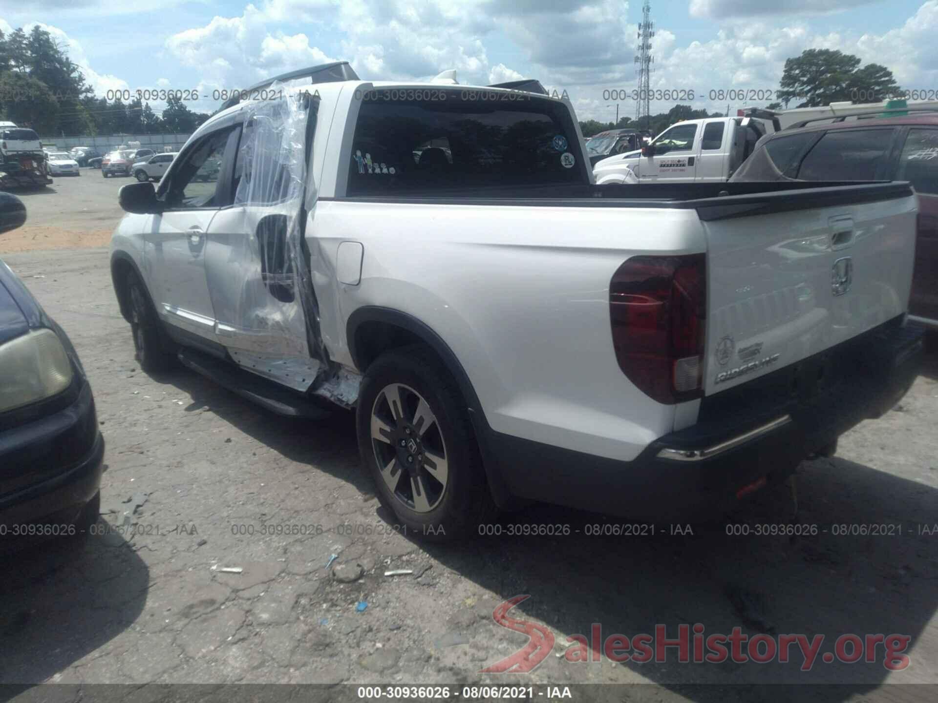 5FPYK2F54HB007209 2017 HONDA RIDGELINE