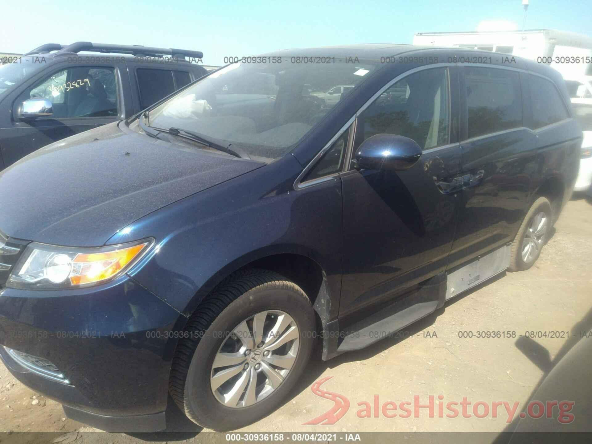 5FNRL5H68GB086688 2016 HONDA ODYSSEY