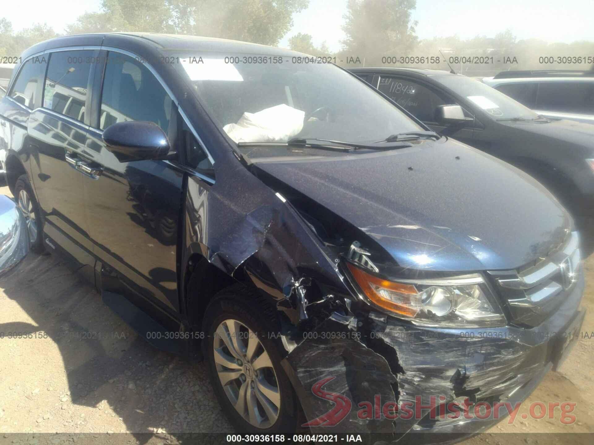 5FNRL5H68GB086688 2016 HONDA ODYSSEY