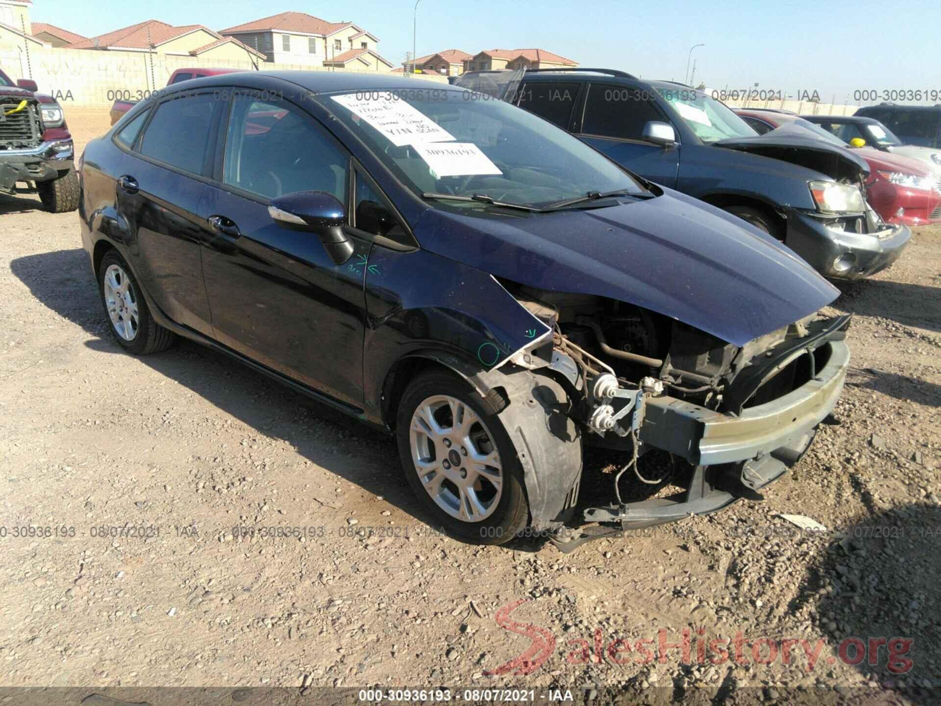 3FADP4BJ5GM112073 2016 FORD FIESTA