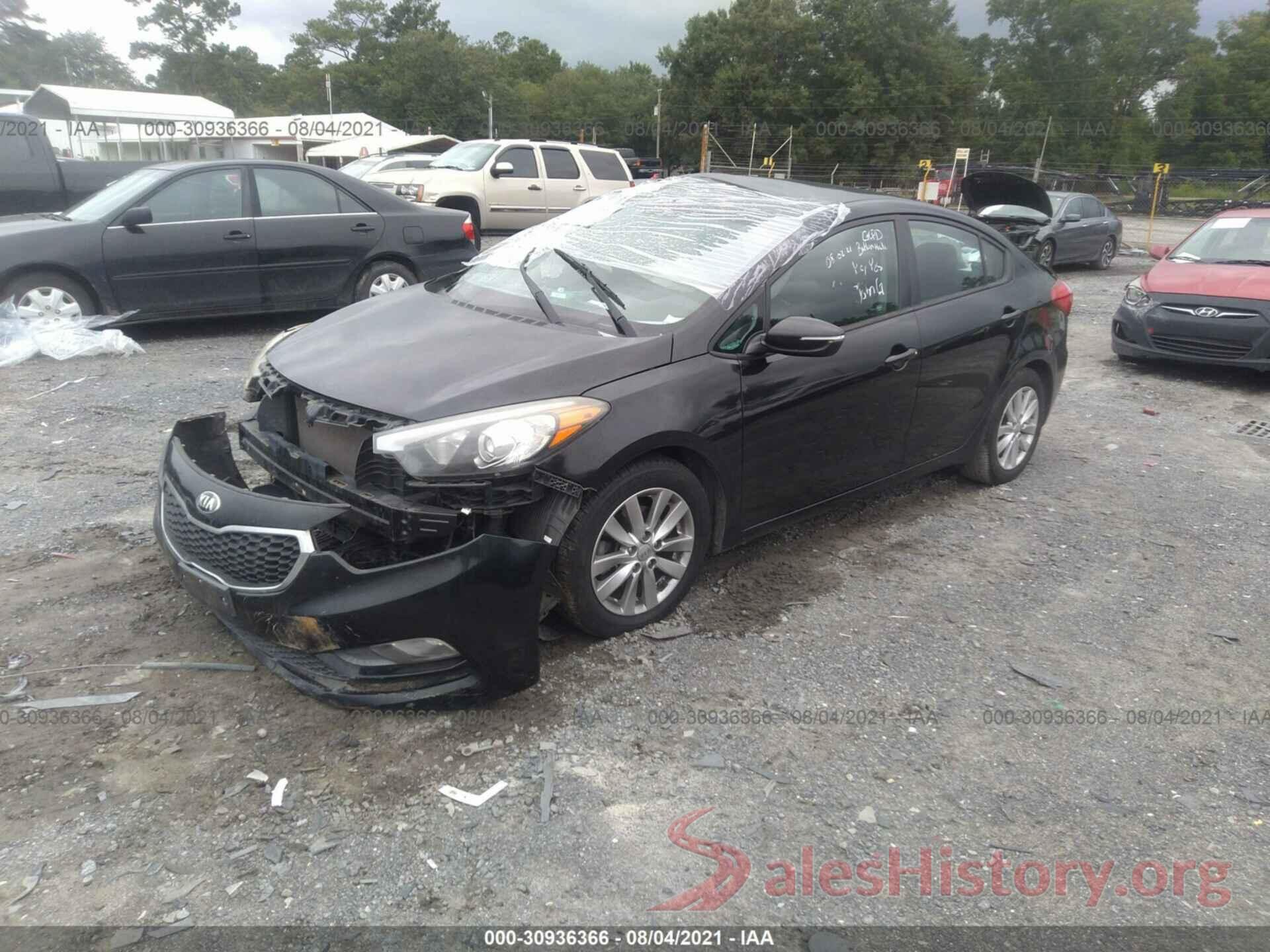 KNAFX4A61G5449262 2016 KIA FORTE