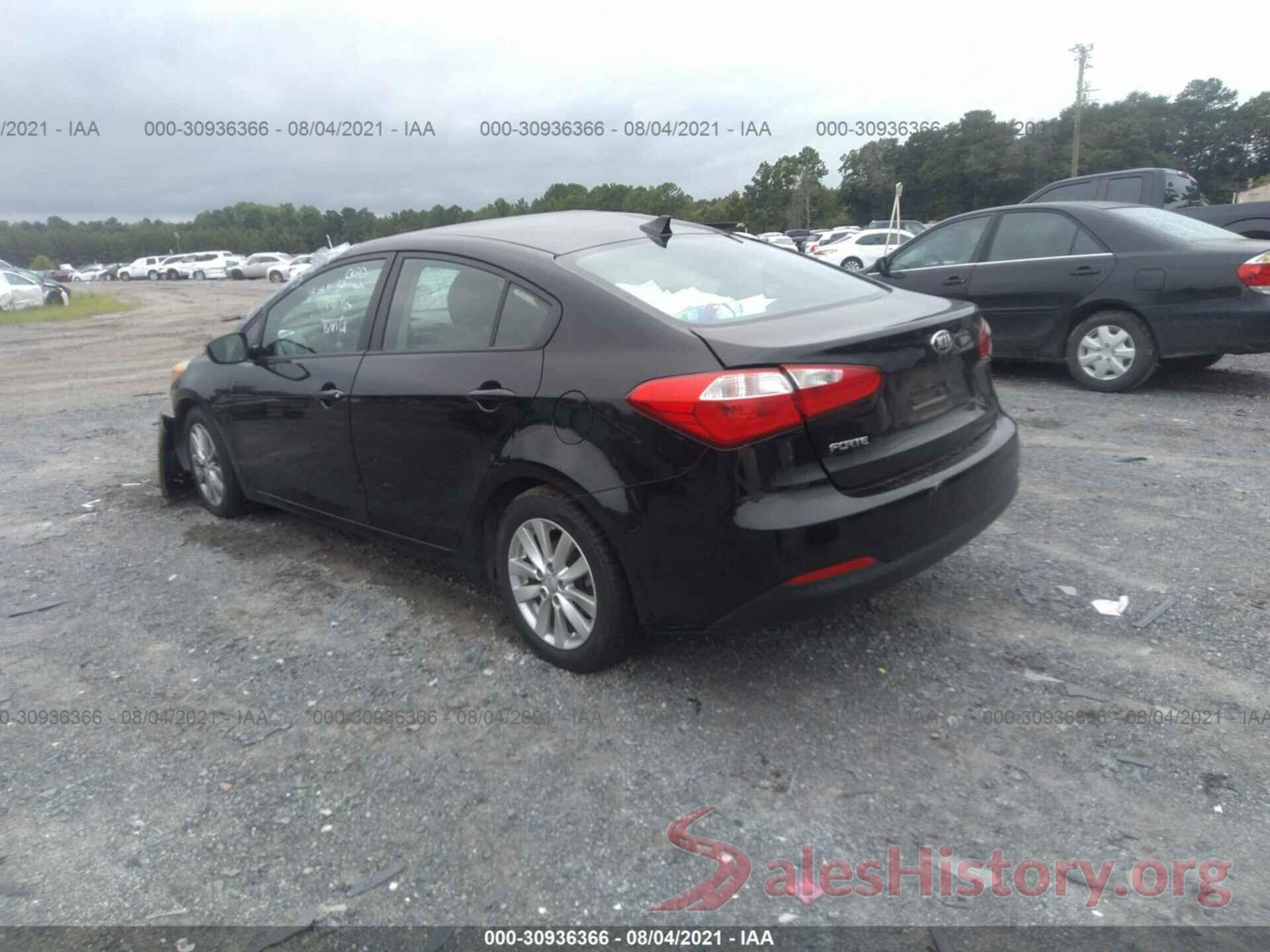 KNAFX4A61G5449262 2016 KIA FORTE