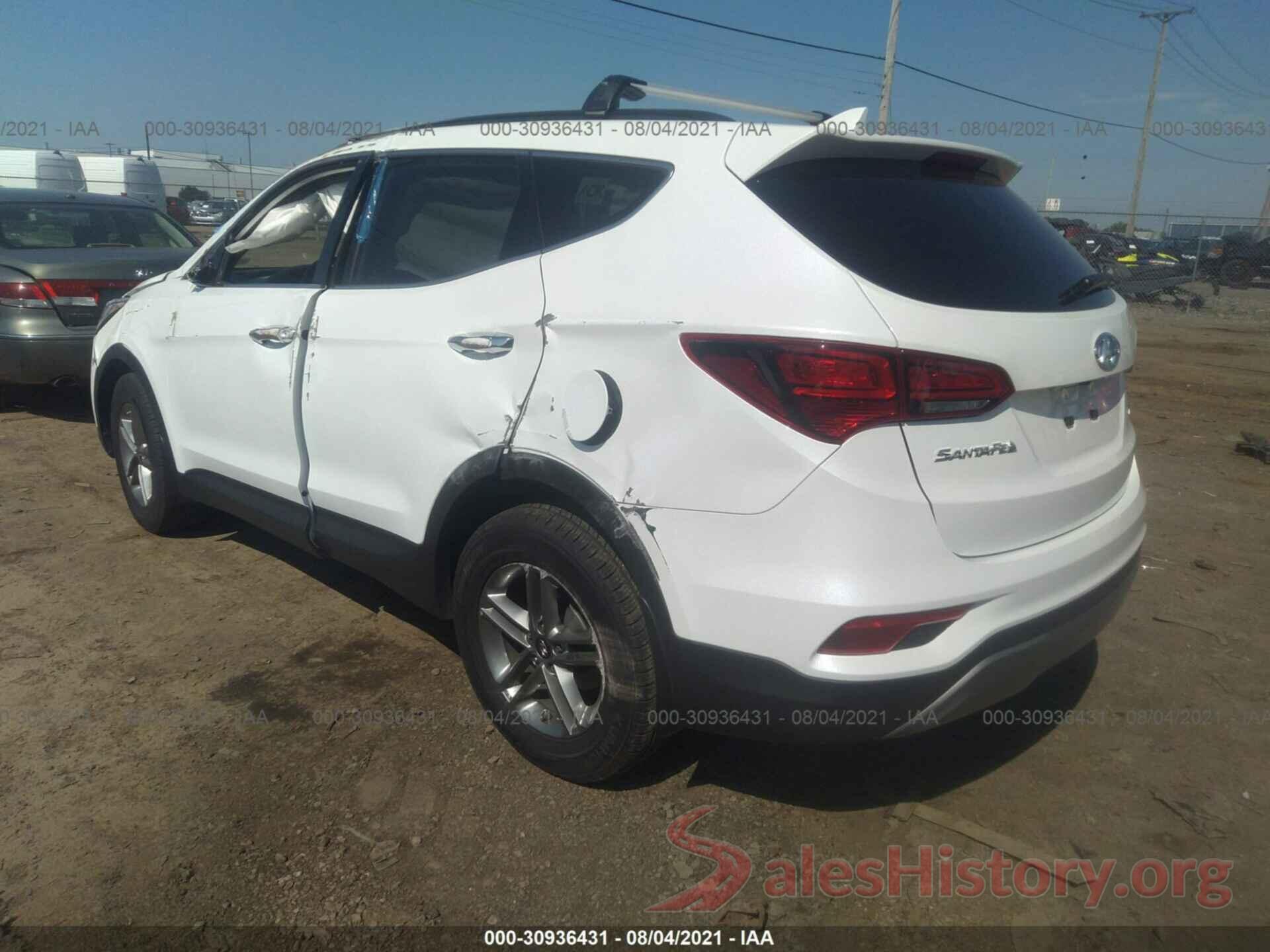 5NMZUDLB2HH038373 2017 HYUNDAI SANTA FE SPORT