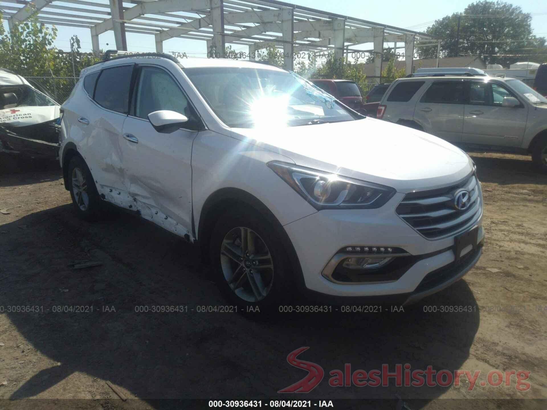 5NMZUDLB2HH038373 2017 HYUNDAI SANTA FE SPORT