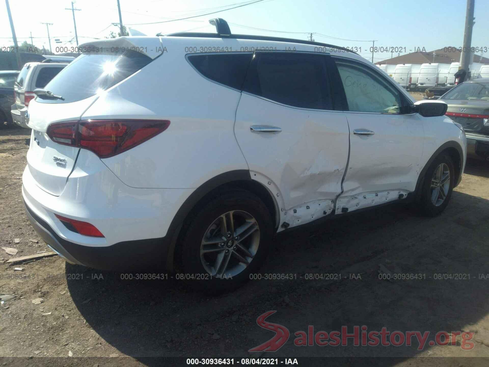 5NMZUDLB2HH038373 2017 HYUNDAI SANTA FE SPORT