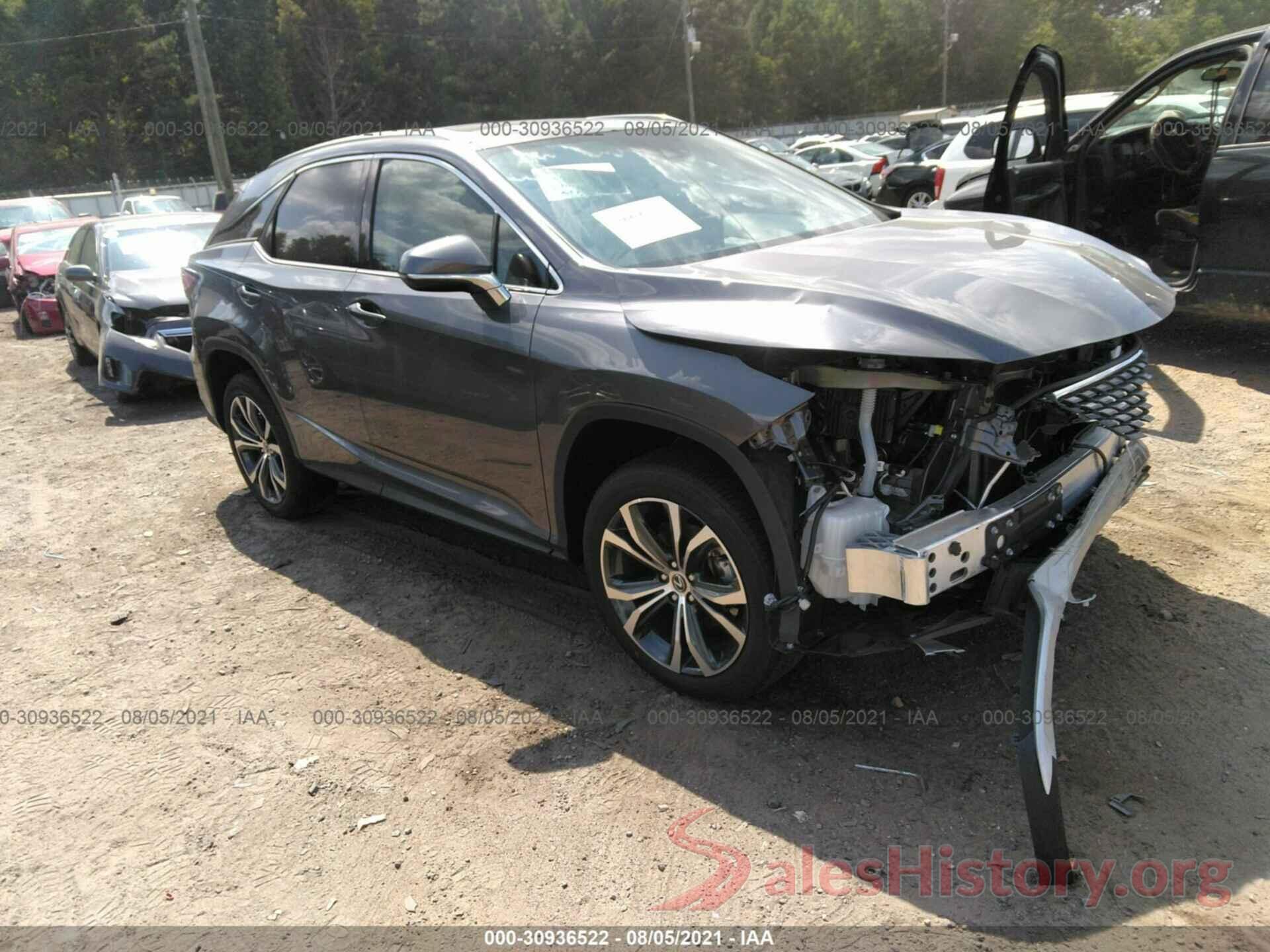 2T2HZMAA6MC182804 2021 LEXUS RX