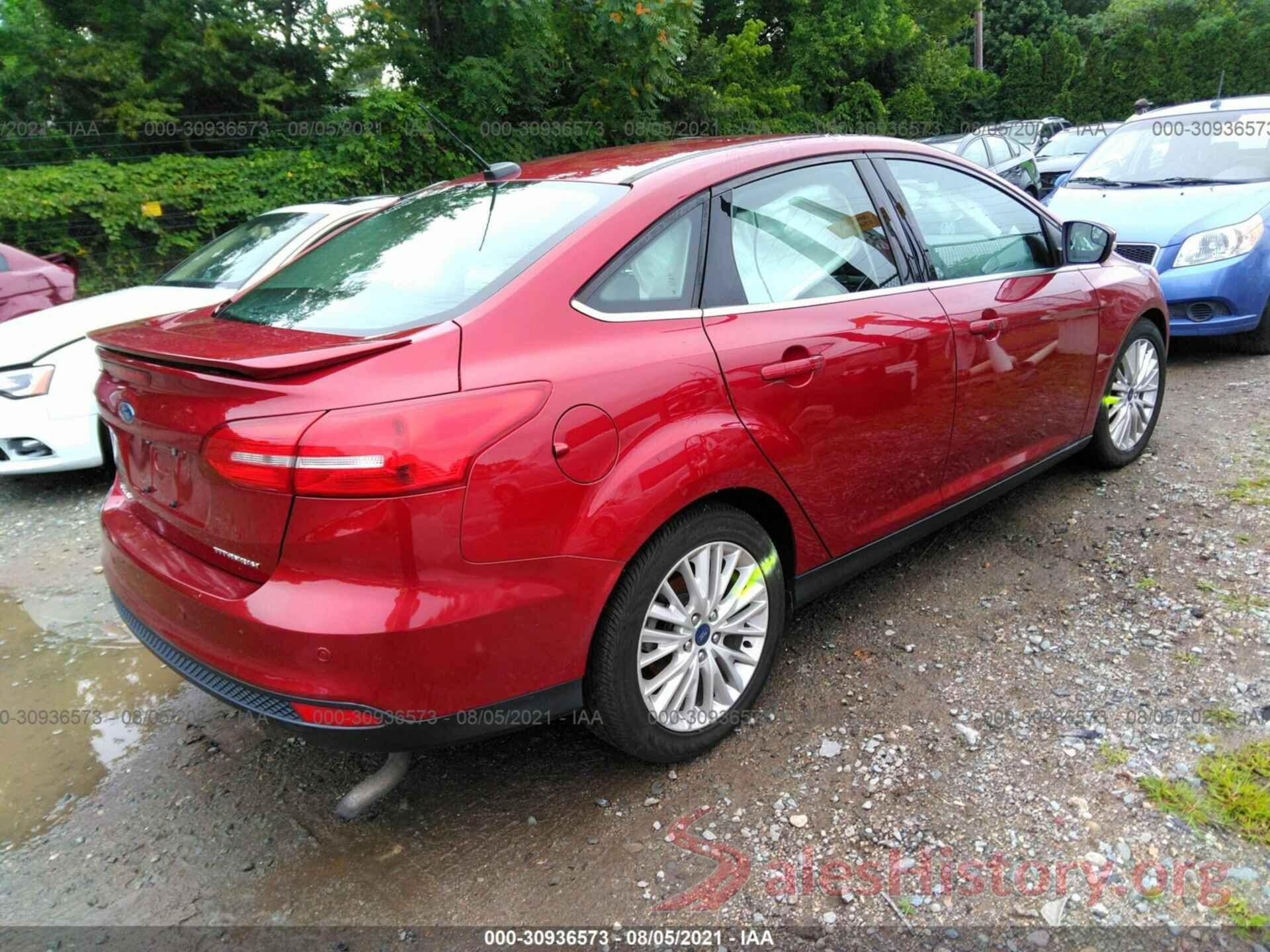 1FADP3J26HL291599 2017 FORD FOCUS