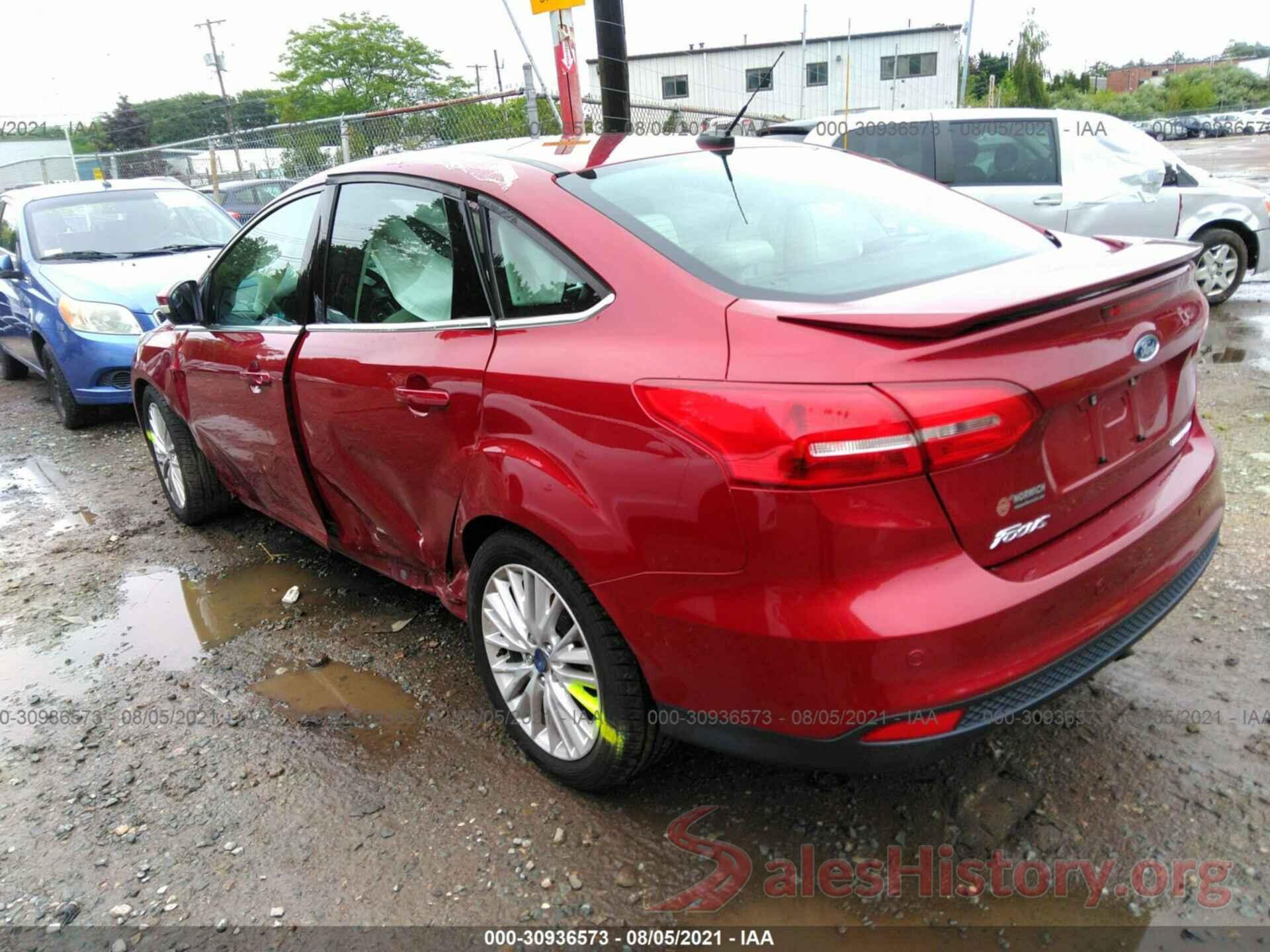 1FADP3J26HL291599 2017 FORD FOCUS