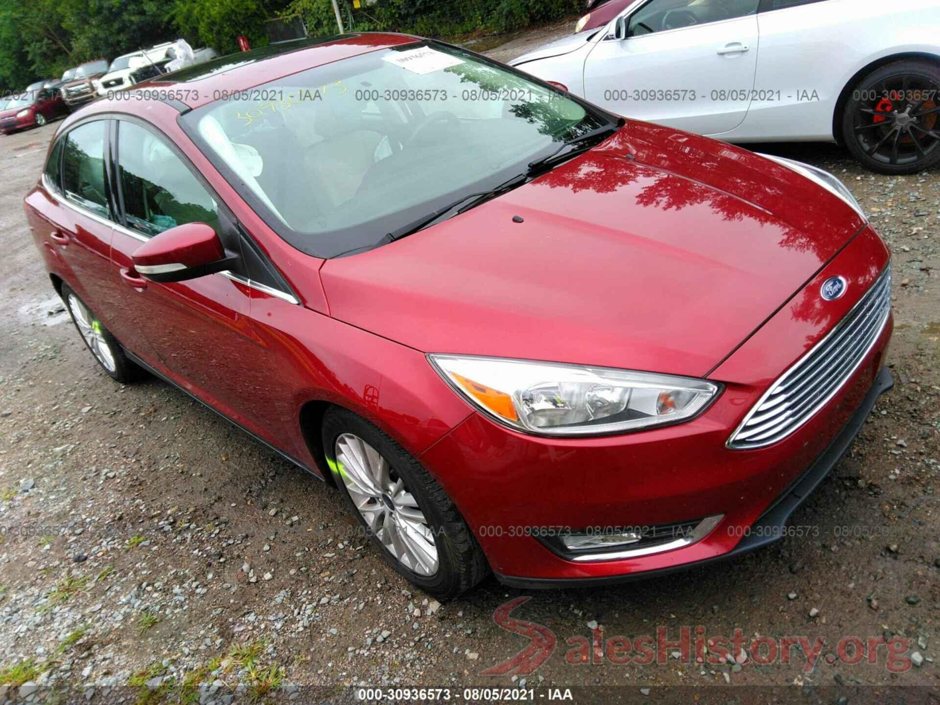 1FADP3J26HL291599 2017 FORD FOCUS