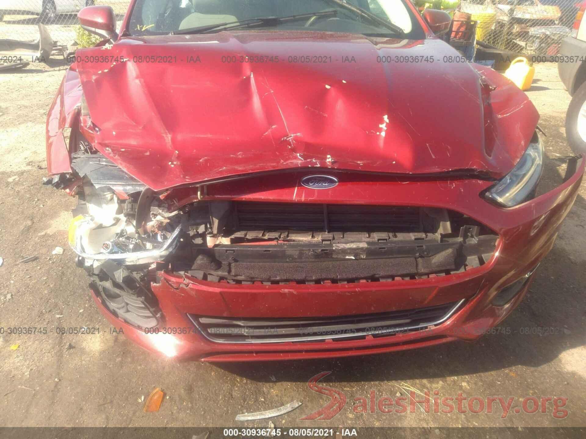 3FA6P0G7XGR273603 2016 FORD FUSION