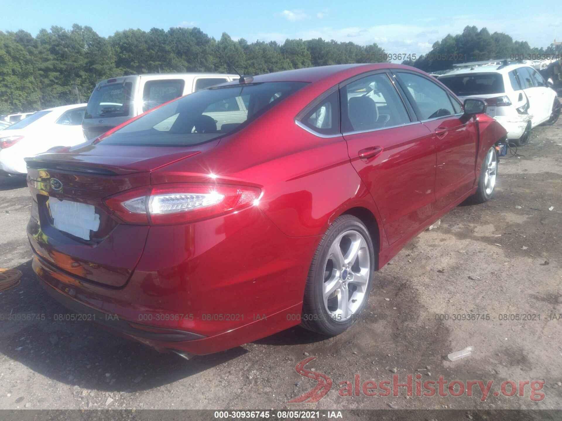 3FA6P0G7XGR273603 2016 FORD FUSION