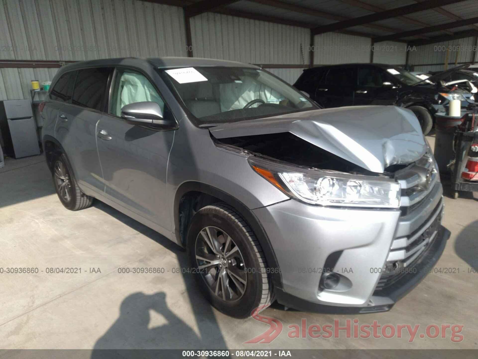 5TDZZRFH9HS231146 2017 TOYOTA HIGHLANDER