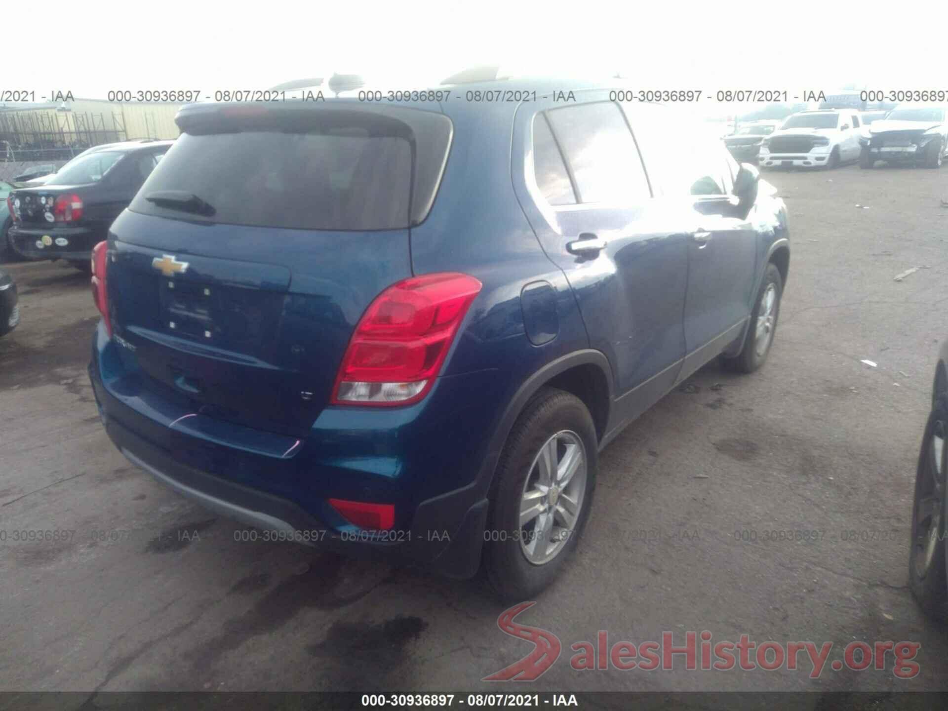 3GNCJPSB4LL241642 2020 CHEVROLET TRAX