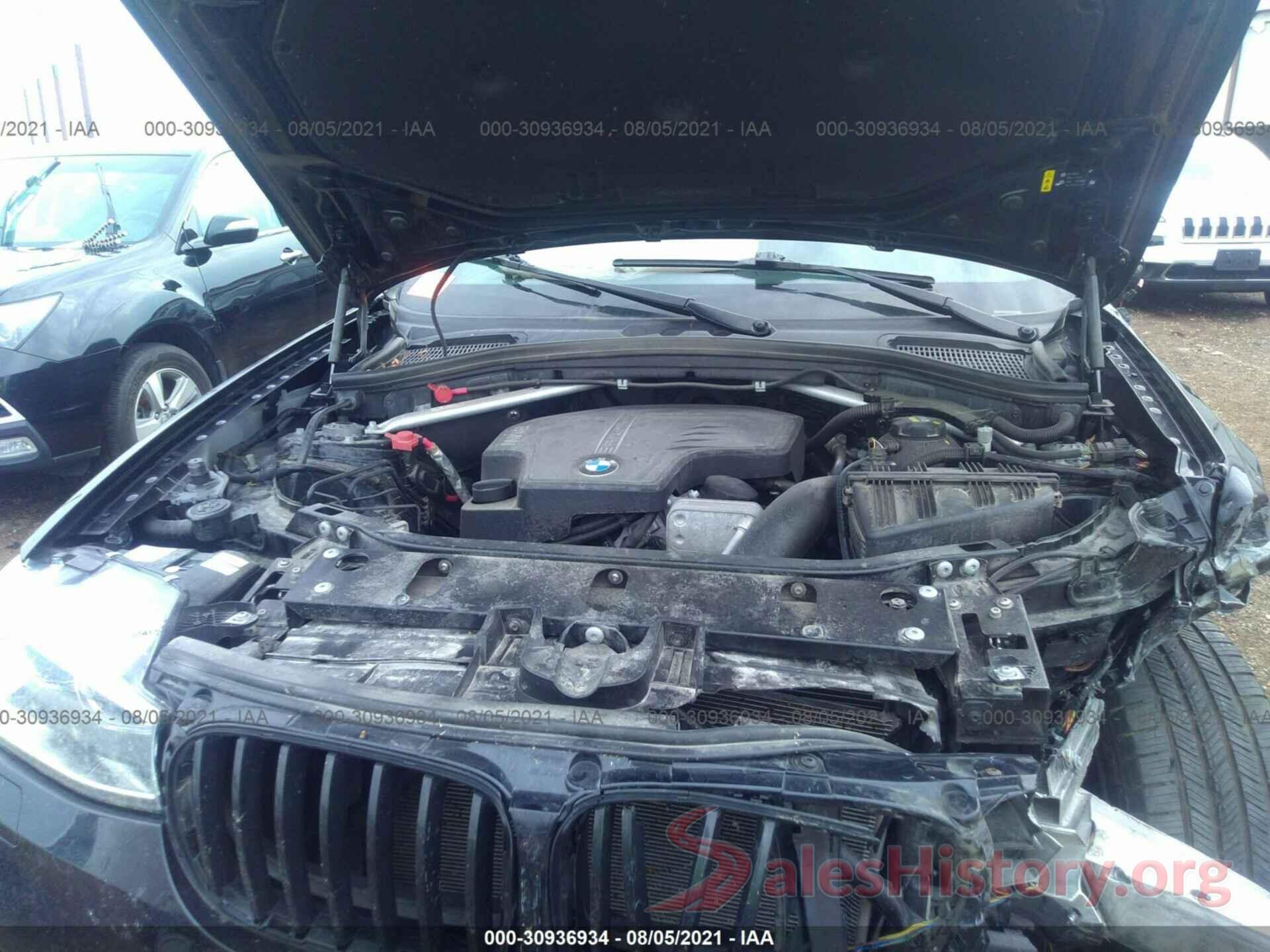 5UXWX9C37H0T23732 2017 BMW X3