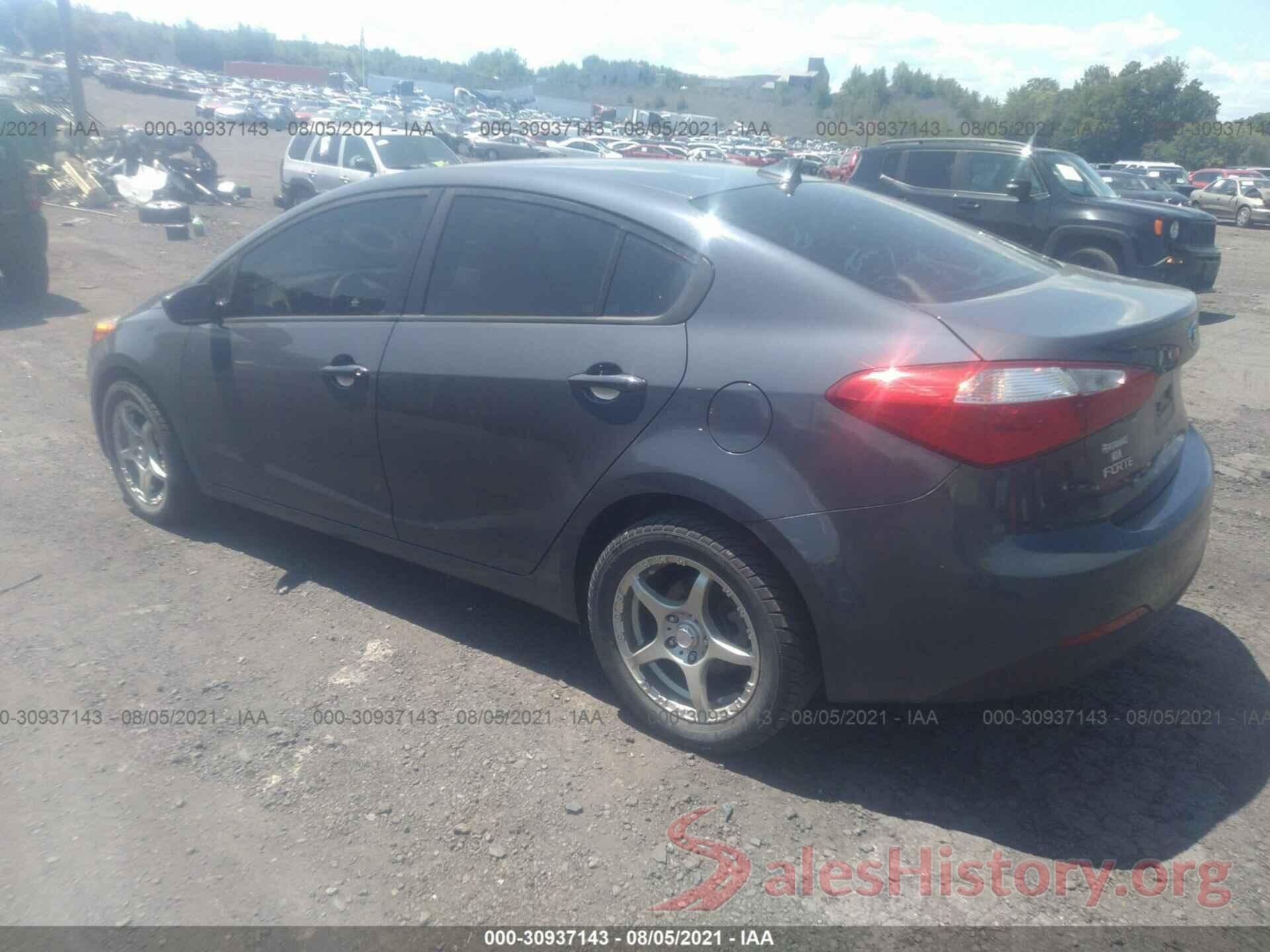 KNAFK4A60G5542420 2016 KIA FORTE