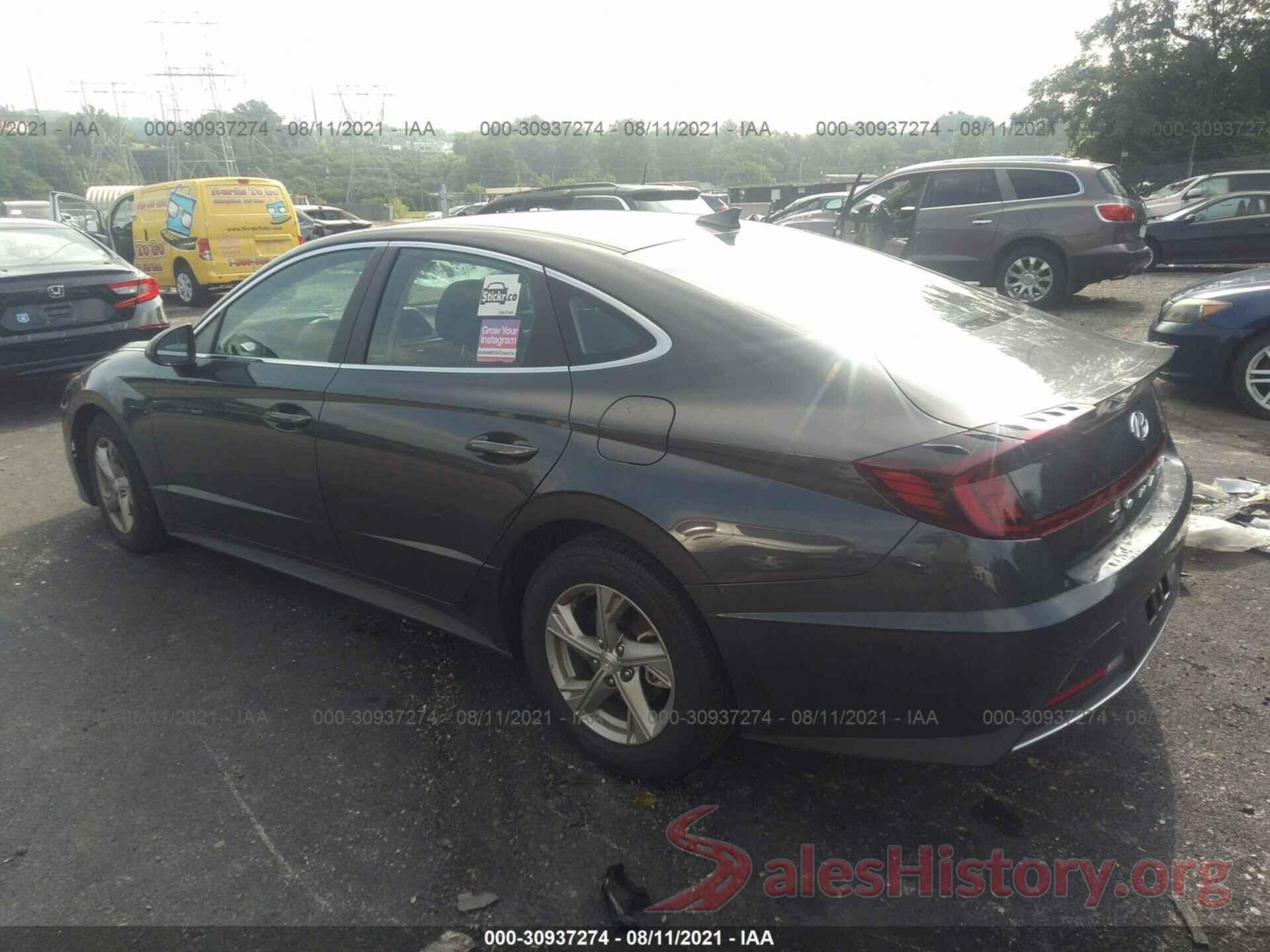 5NPEG4JA6MH104016 2021 HYUNDAI SONATA