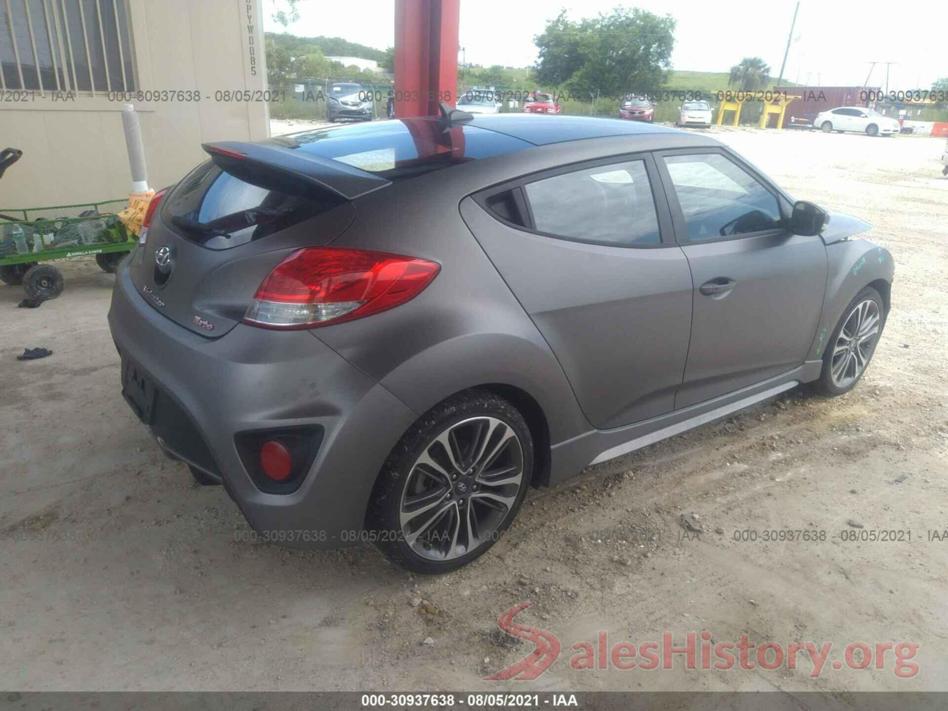 KMHTC6AE5GU275864 2016 HYUNDAI VELOSTER