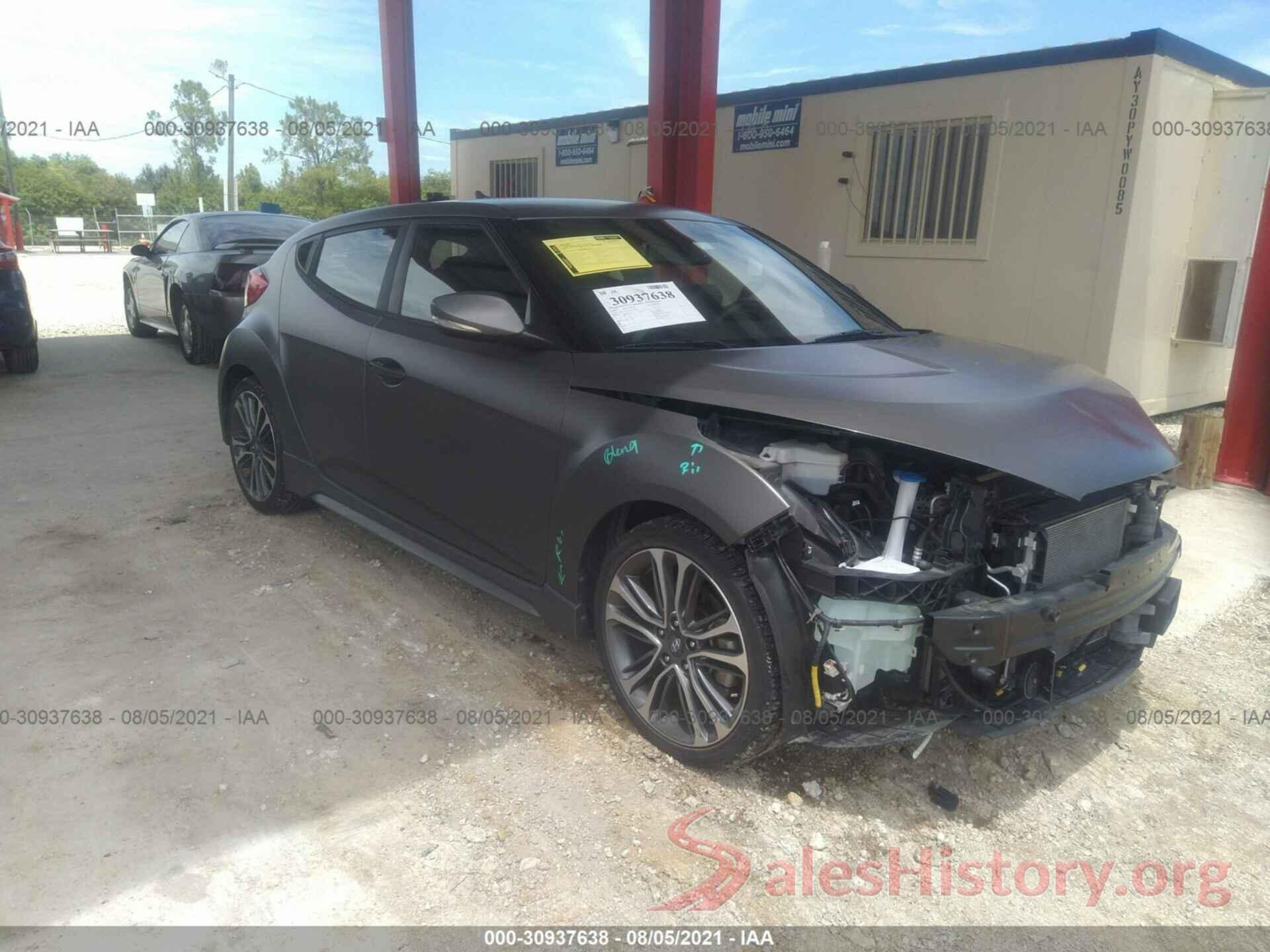 KMHTC6AE5GU275864 2016 HYUNDAI VELOSTER