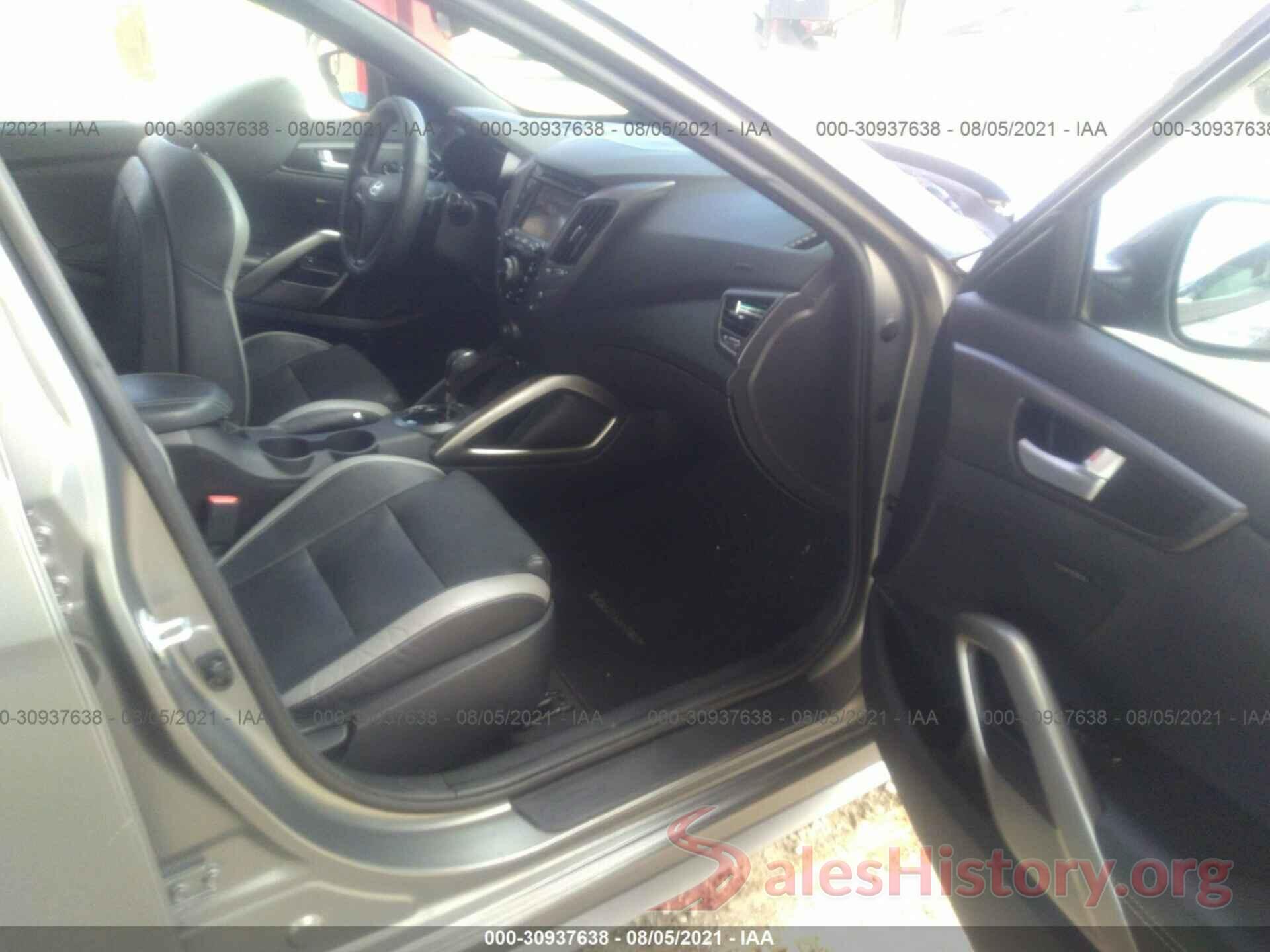 KMHTC6AE5GU275864 2016 HYUNDAI VELOSTER