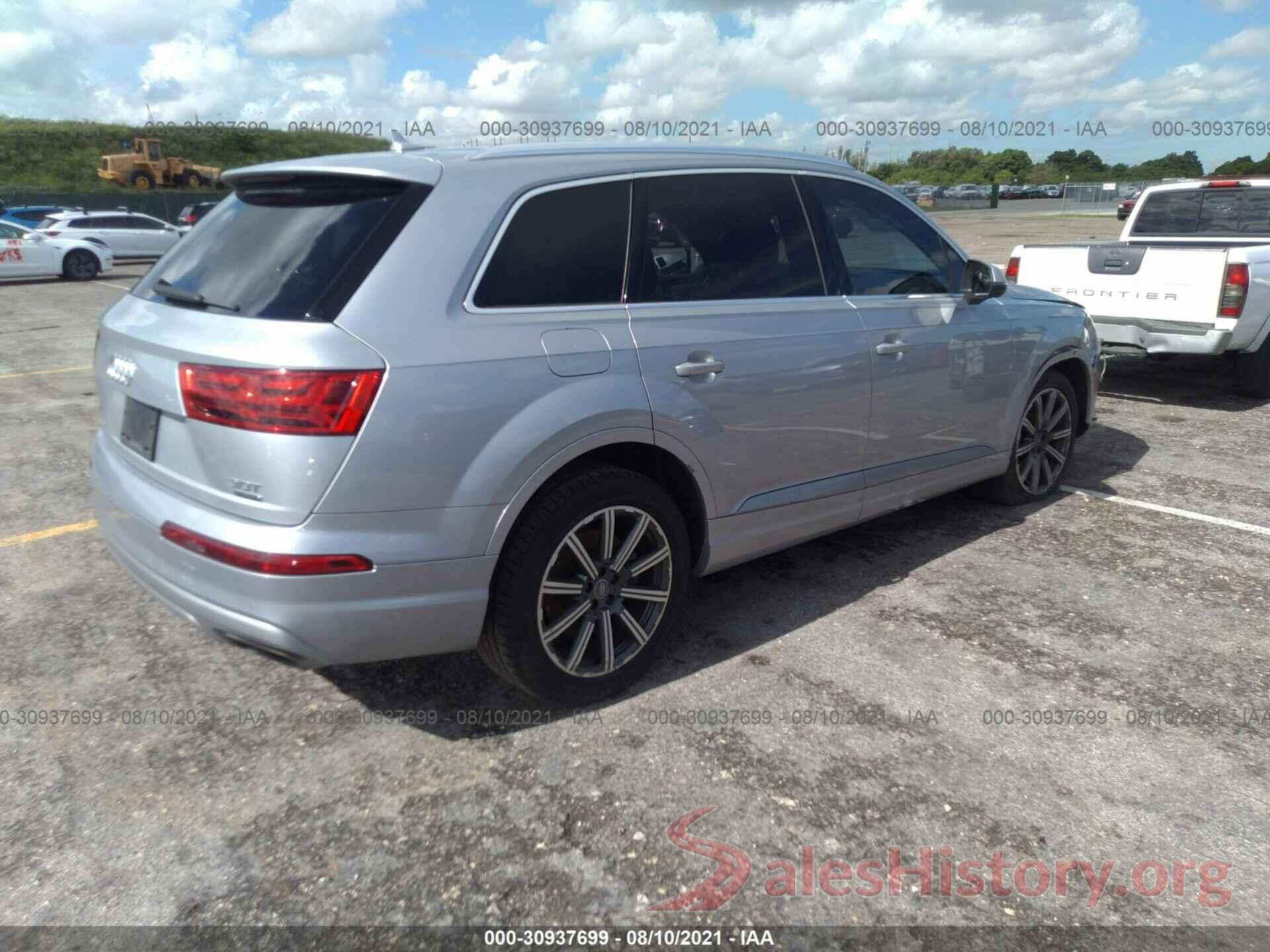 WA1LAAF74HD030959 2017 AUDI Q7