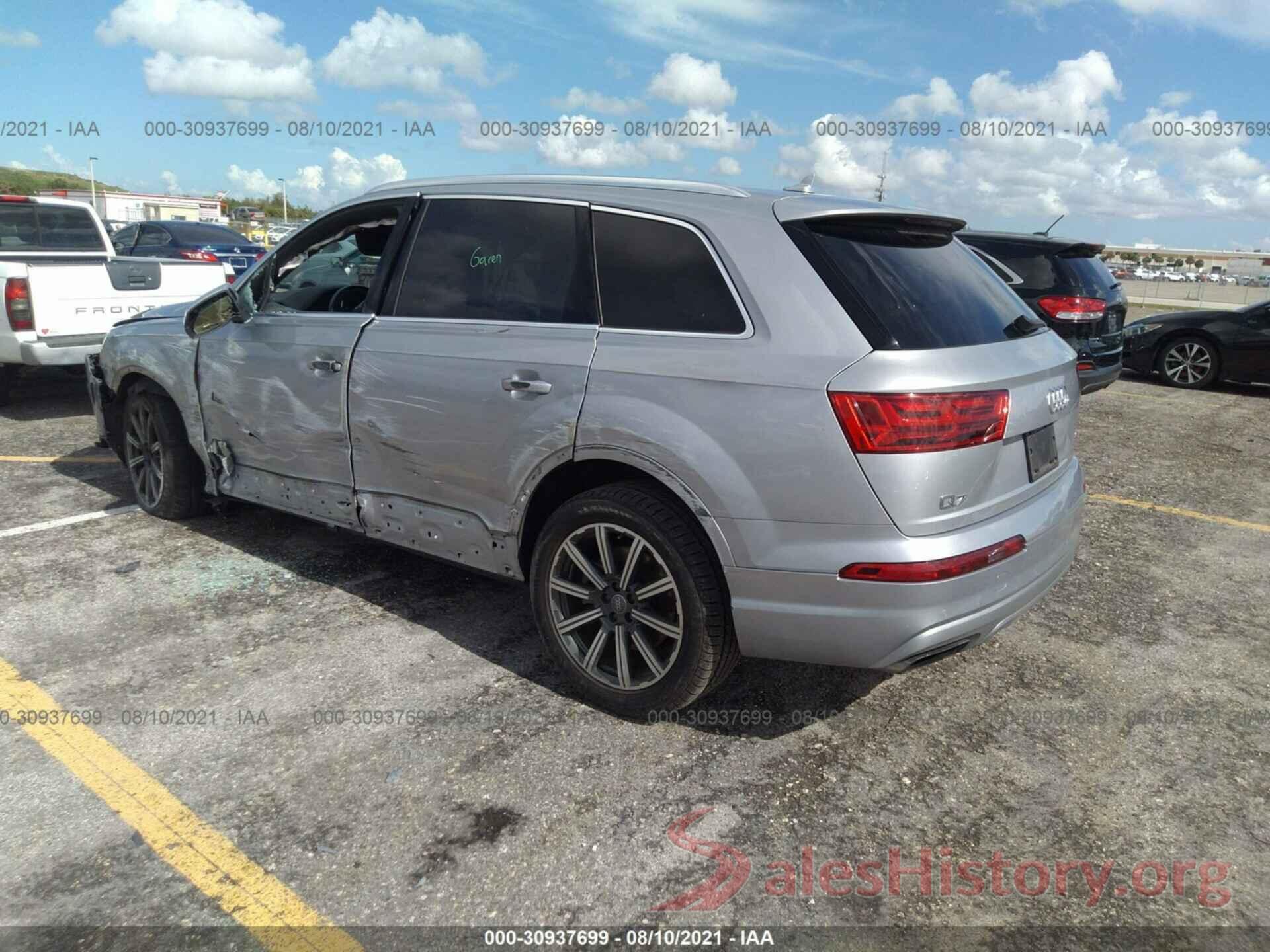 WA1LAAF74HD030959 2017 AUDI Q7