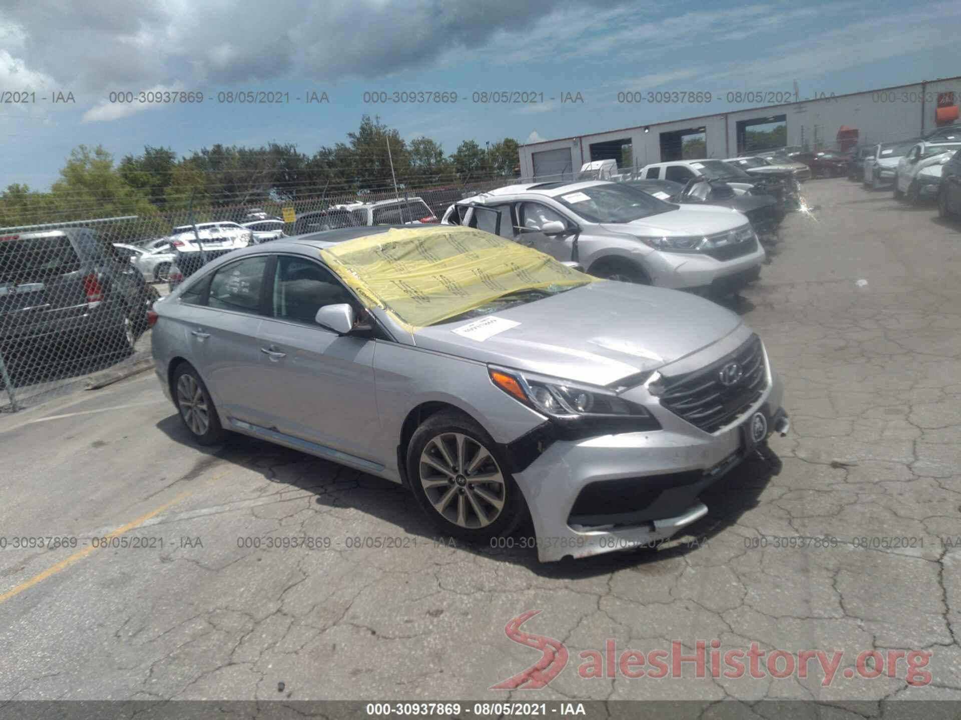 5NPE34AF4HH487449 2017 HYUNDAI SONATA