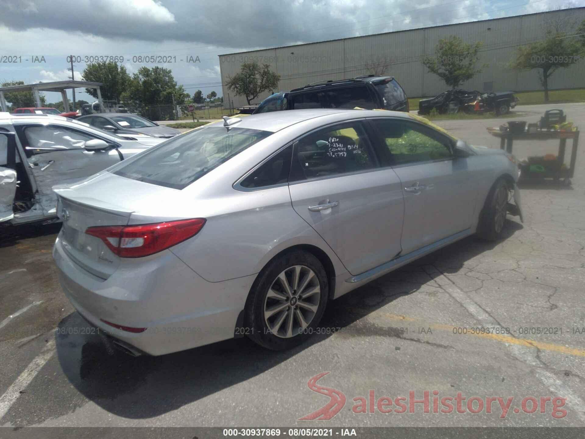 5NPE34AF4HH487449 2017 HYUNDAI SONATA