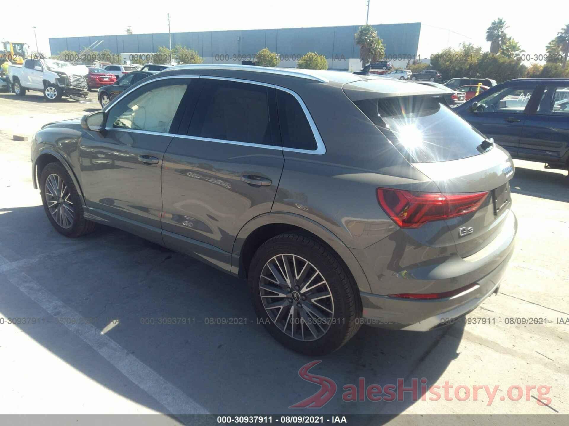 WA1BUCF31M1069404 2021 AUDI Q3