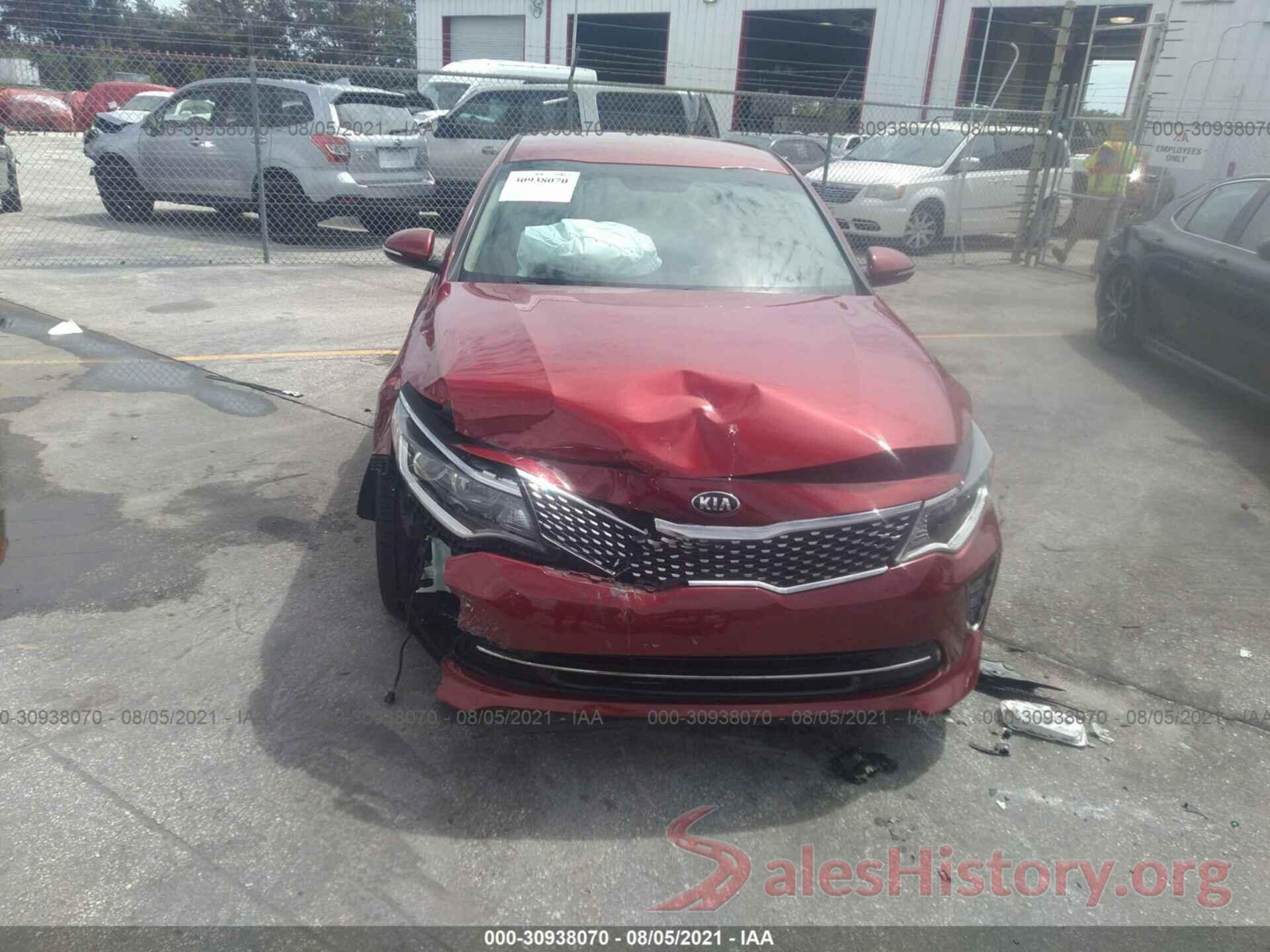 5XXGT4L30JG221732 2018 KIA OPTIMA