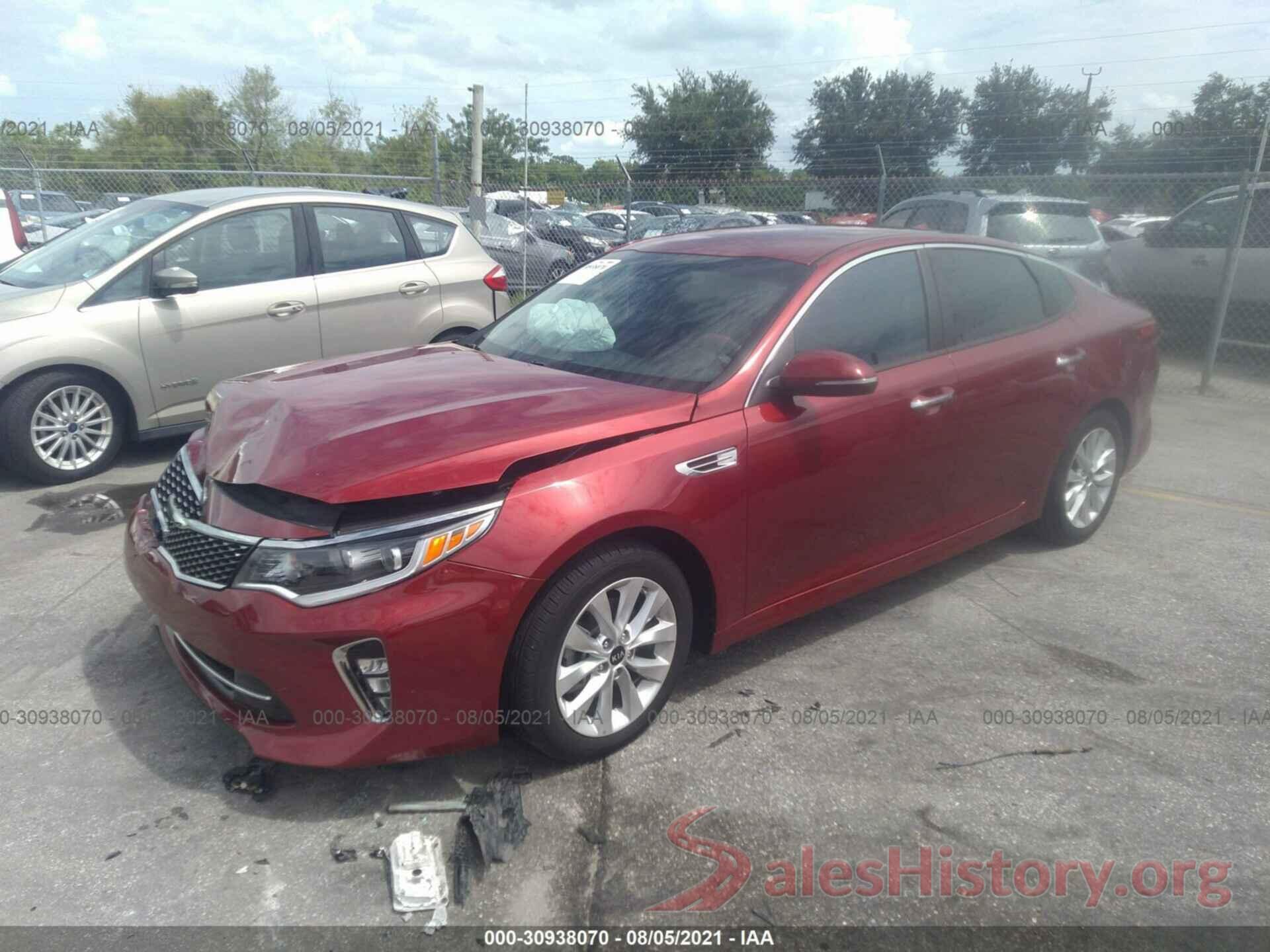 5XXGT4L30JG221732 2018 KIA OPTIMA