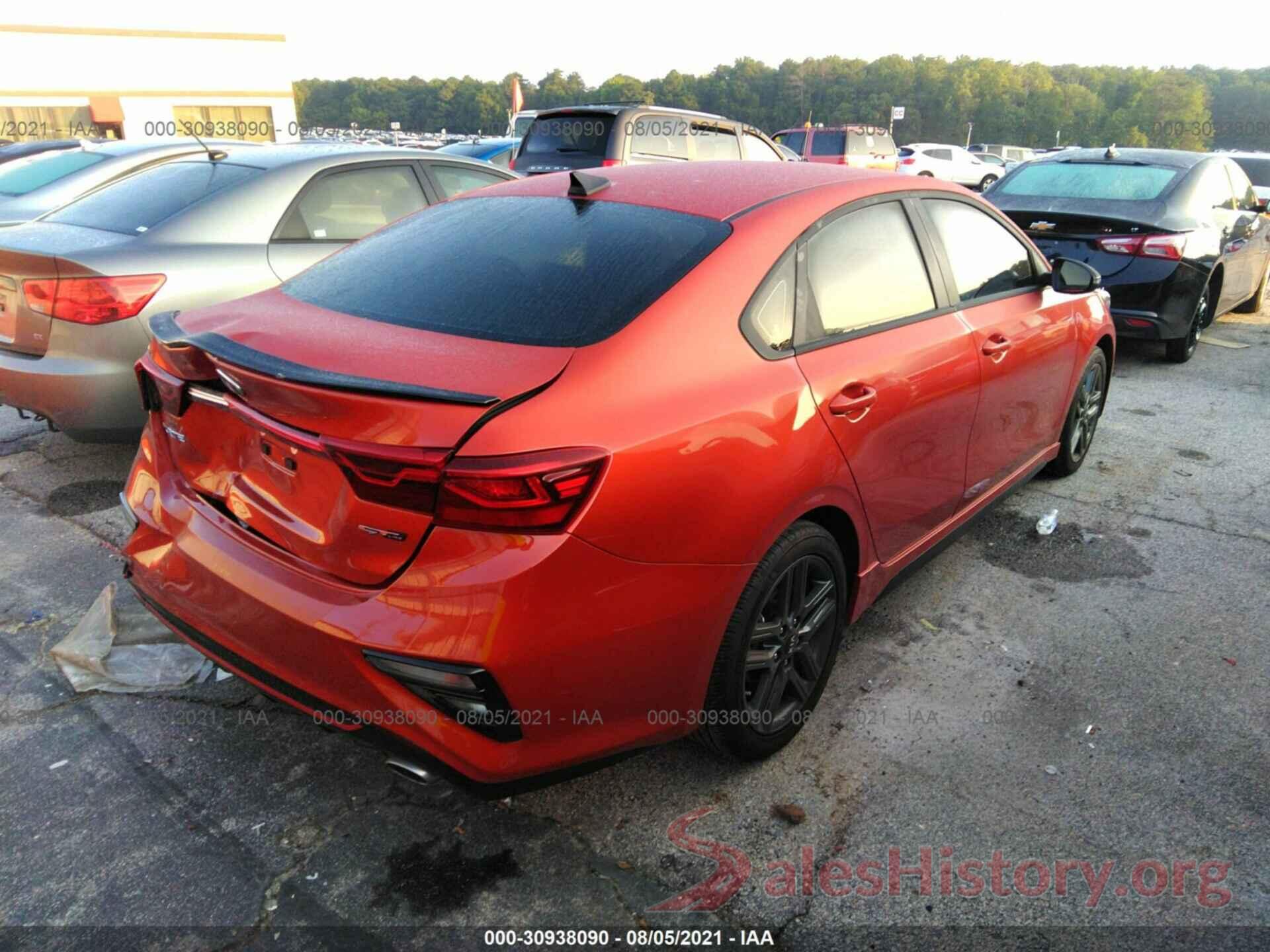 3KPF34AD1ME292491 2021 KIA FORTE