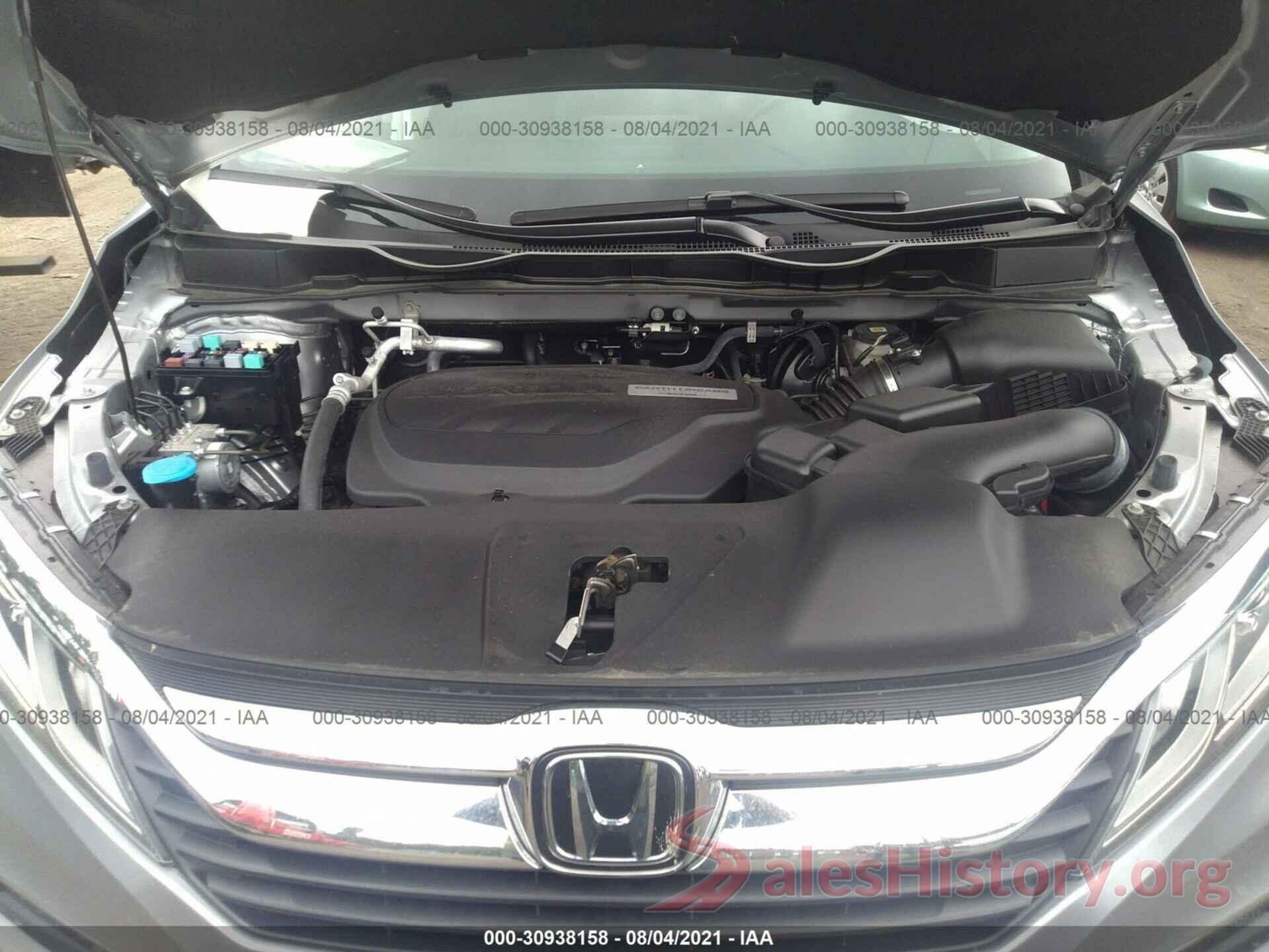 5FNRL6H76JB100397 2018 HONDA ODYSSEY