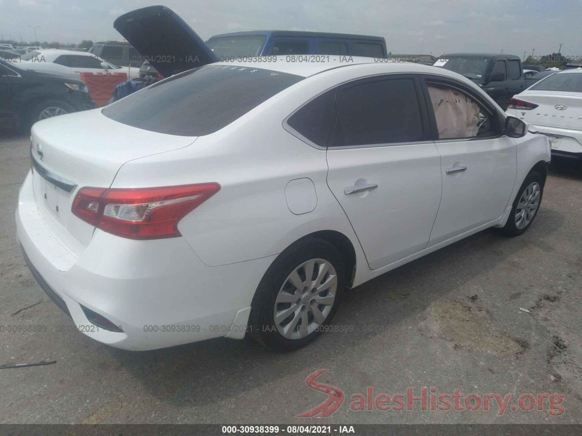 3N1AB7AP7KY280787 2019 NISSAN SENTRA