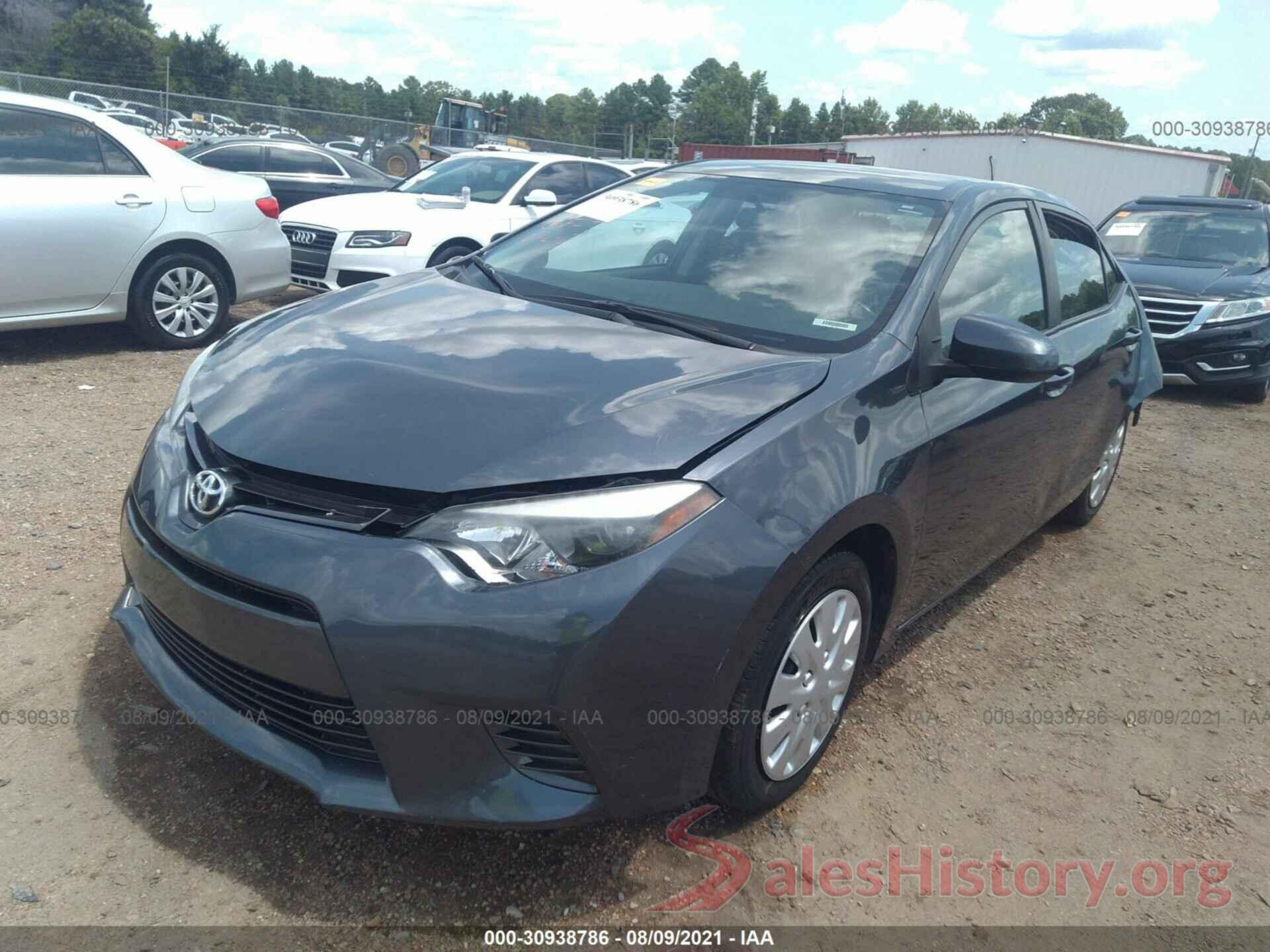 5YFBURHE7GP455767 2016 TOYOTA COROLLA