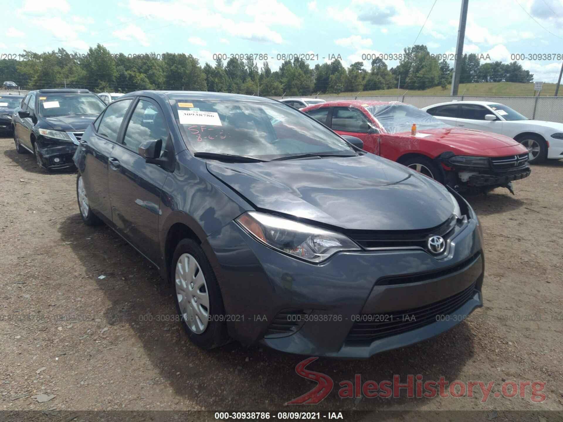 5YFBURHE7GP455767 2016 TOYOTA COROLLA