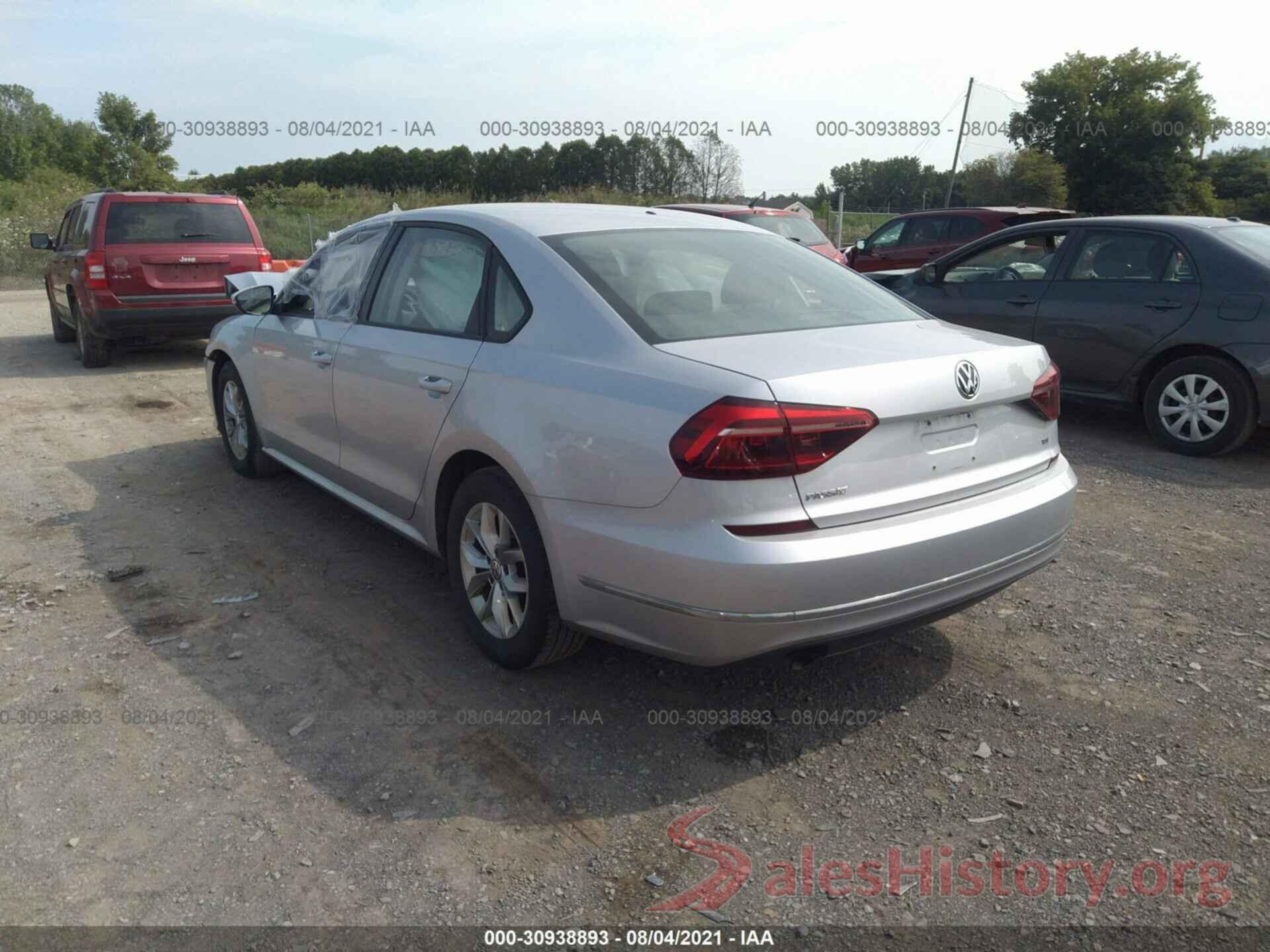 1VWAA7A39JC045602 2018 VOLKSWAGEN PASSAT