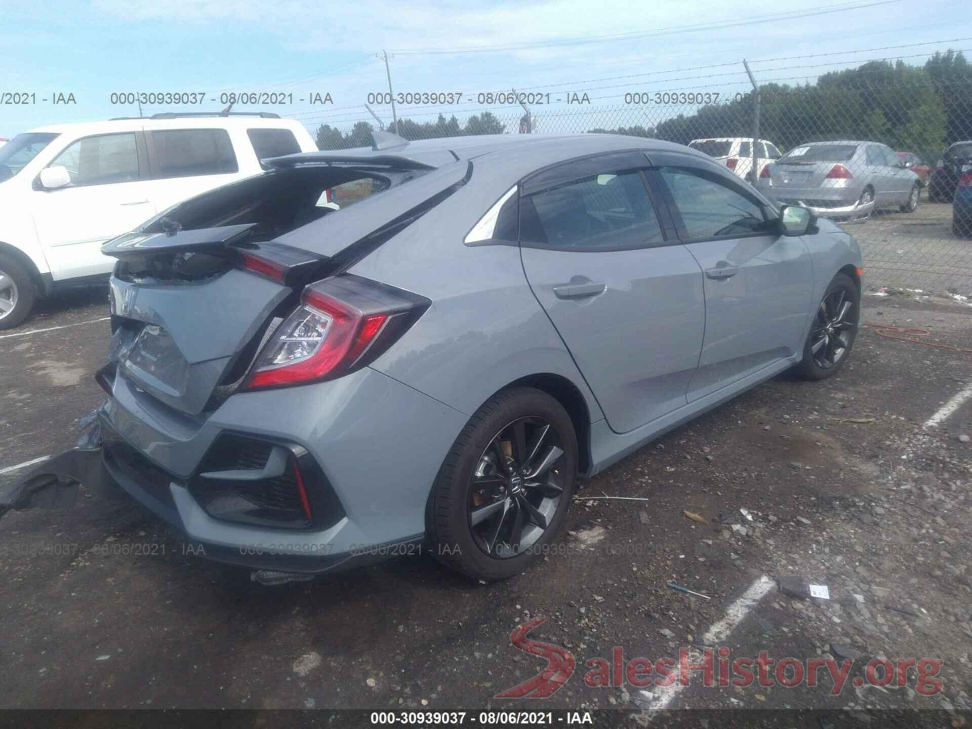 SHHFK7H67MU217556 2021 HONDA CIVIC HATCHBACK