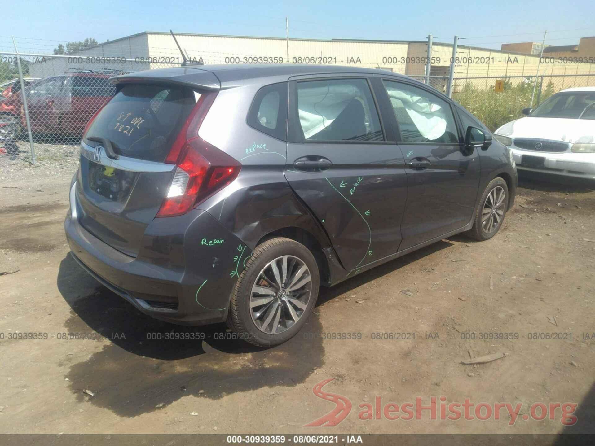 3HGGK5H81KM713247 2019 HONDA FIT