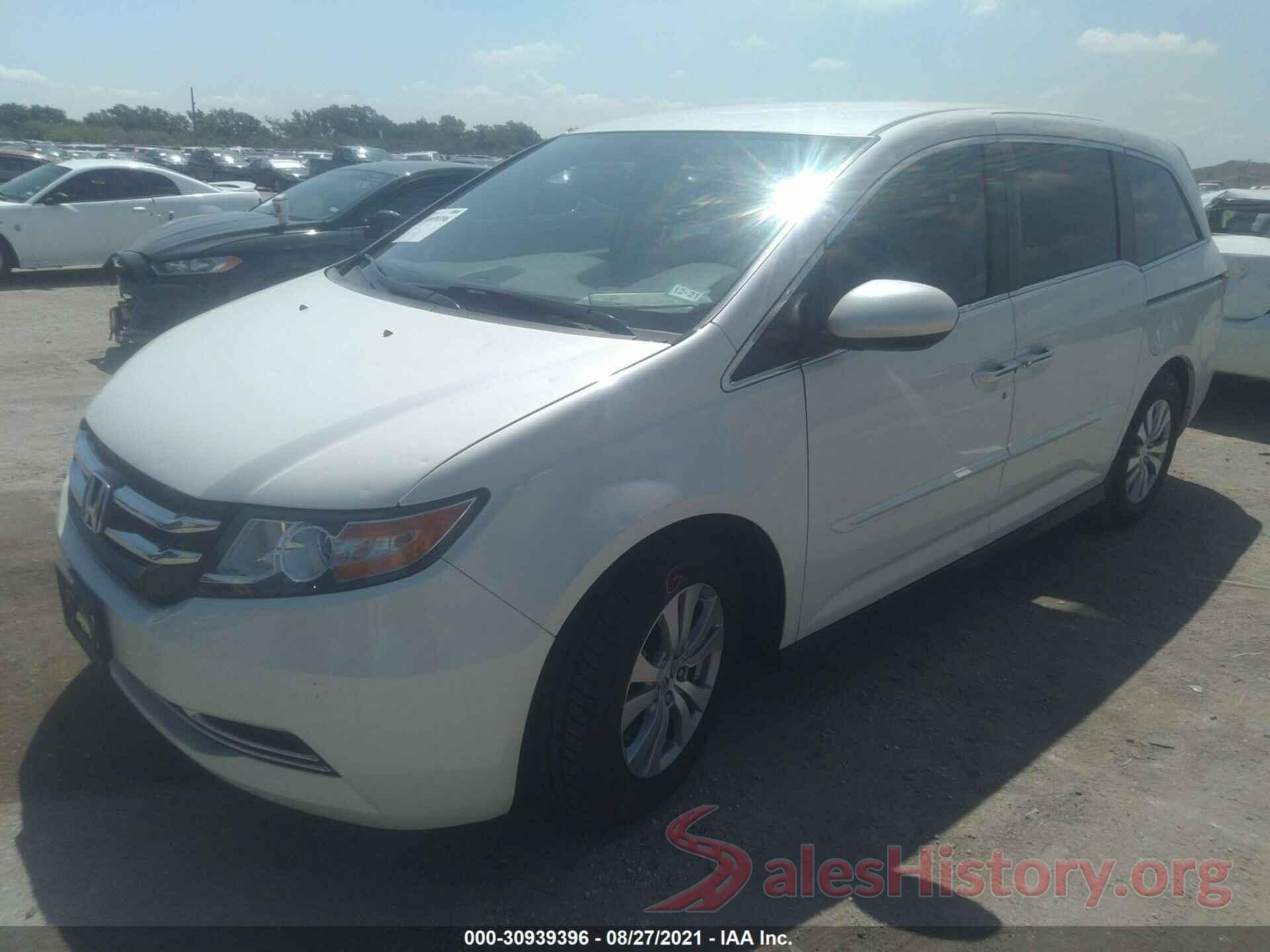 5FNRL5H36GB018332 2016 HONDA ODYSSEY