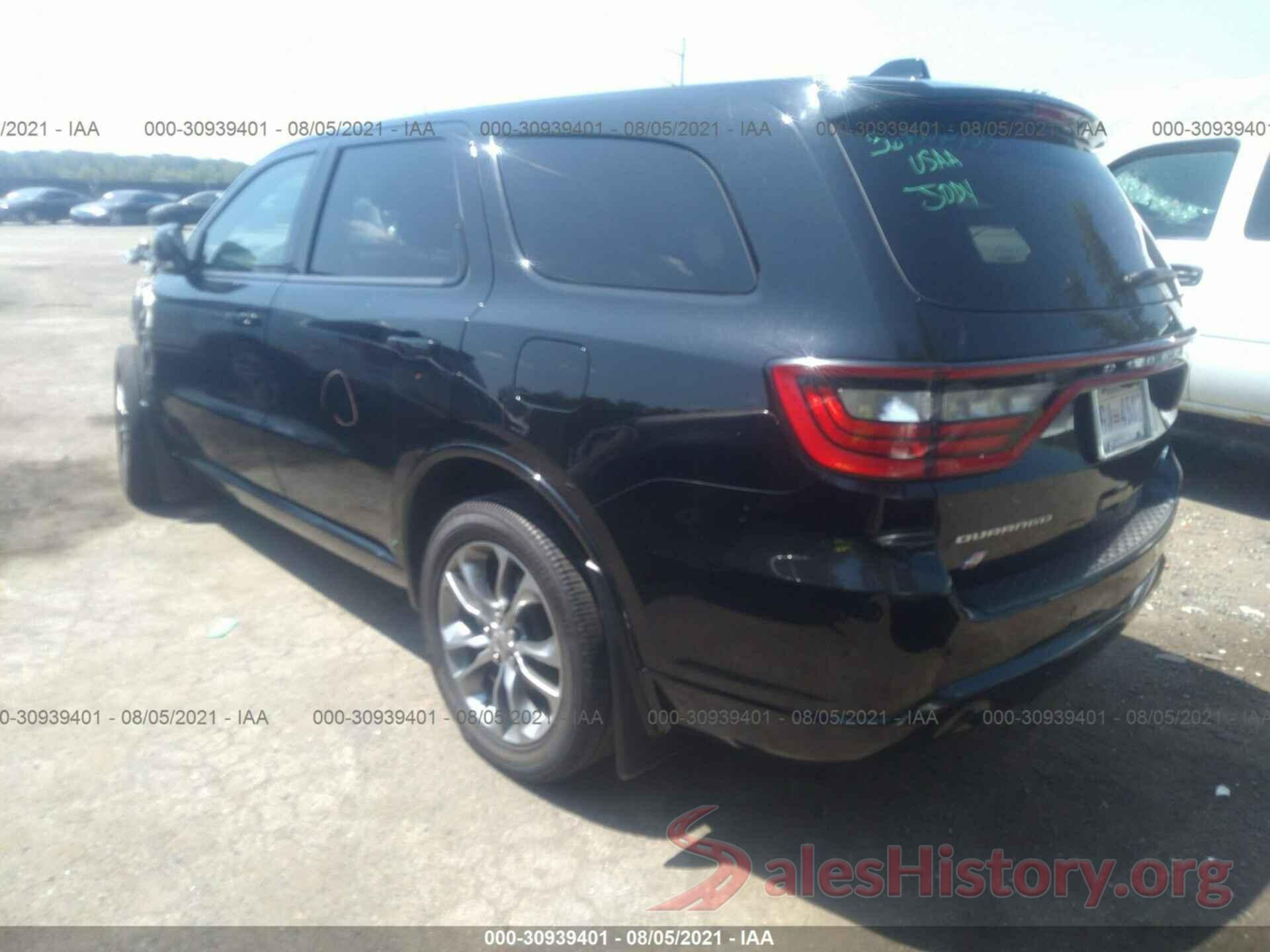 1C4SDJCT6LC146219 2020 DODGE DURANGO