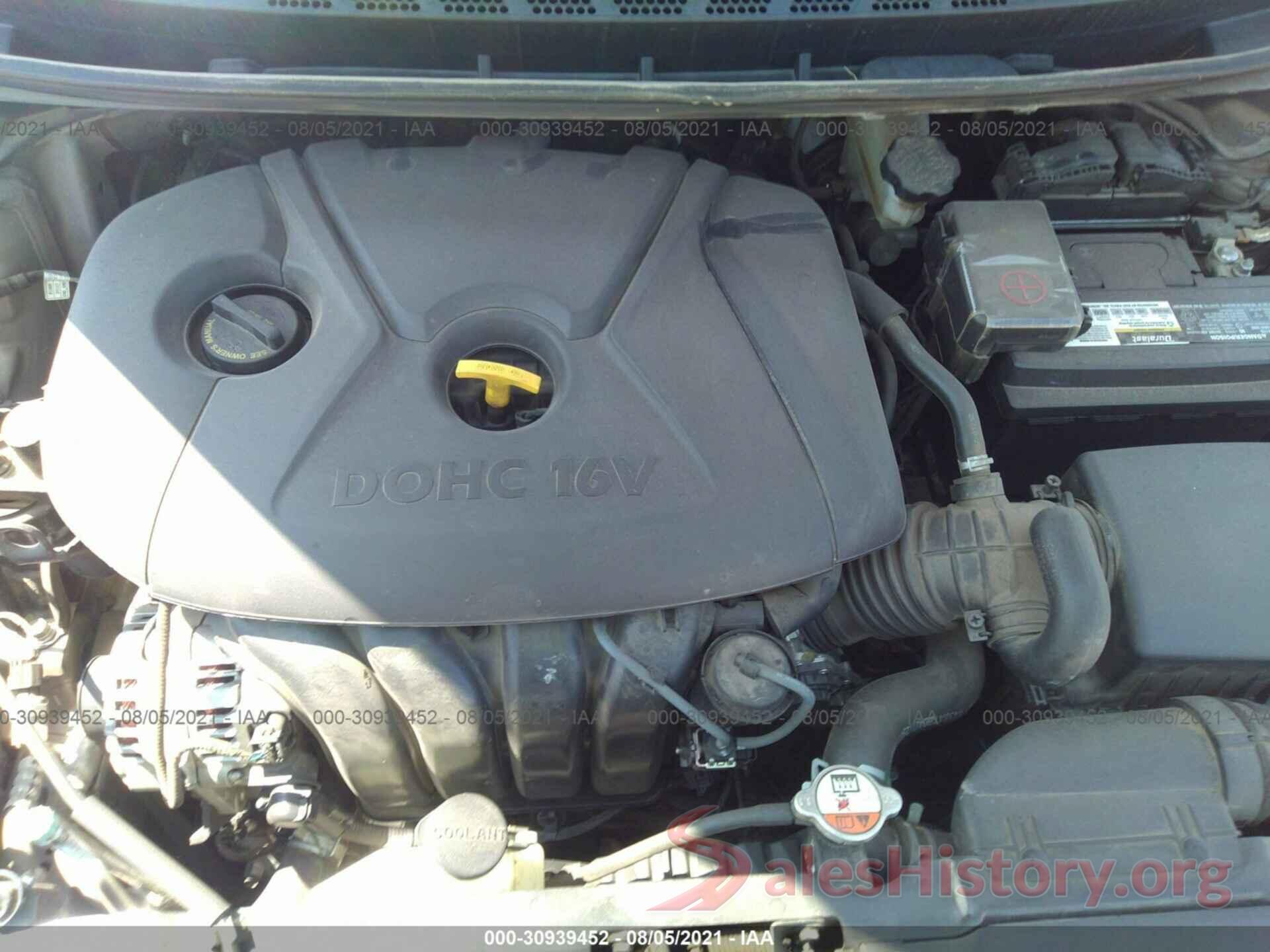 5NPDH4AE3GH796199 2016 HYUNDAI ELANTRA