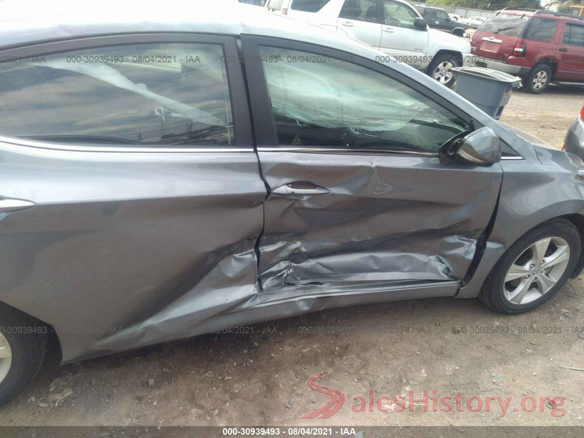 KMHDH4AE0GU604125 2016 HYUNDAI ELANTRA