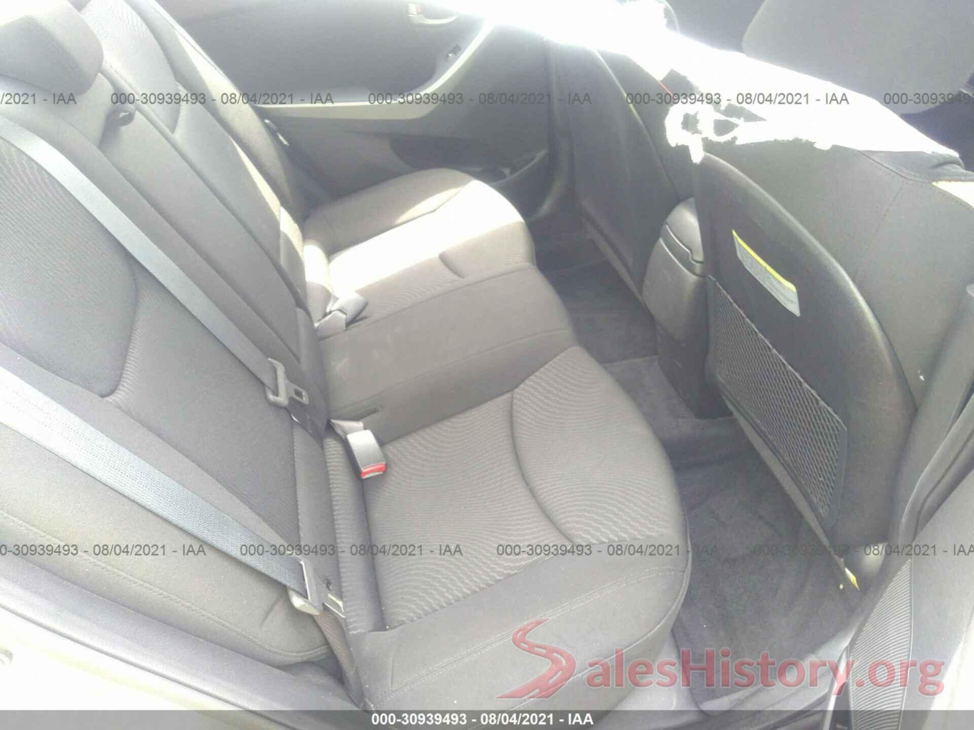 KMHDH4AE0GU604125 2016 HYUNDAI ELANTRA