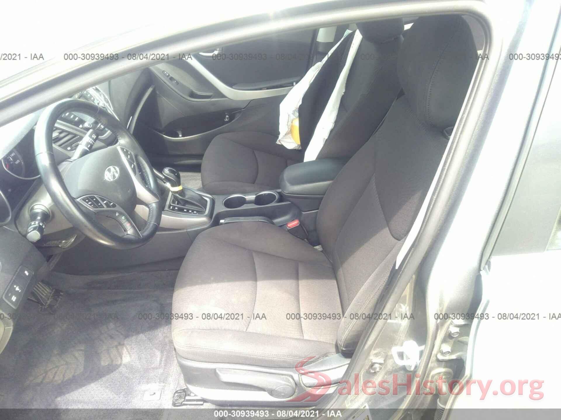 KMHDH4AE0GU604125 2016 HYUNDAI ELANTRA