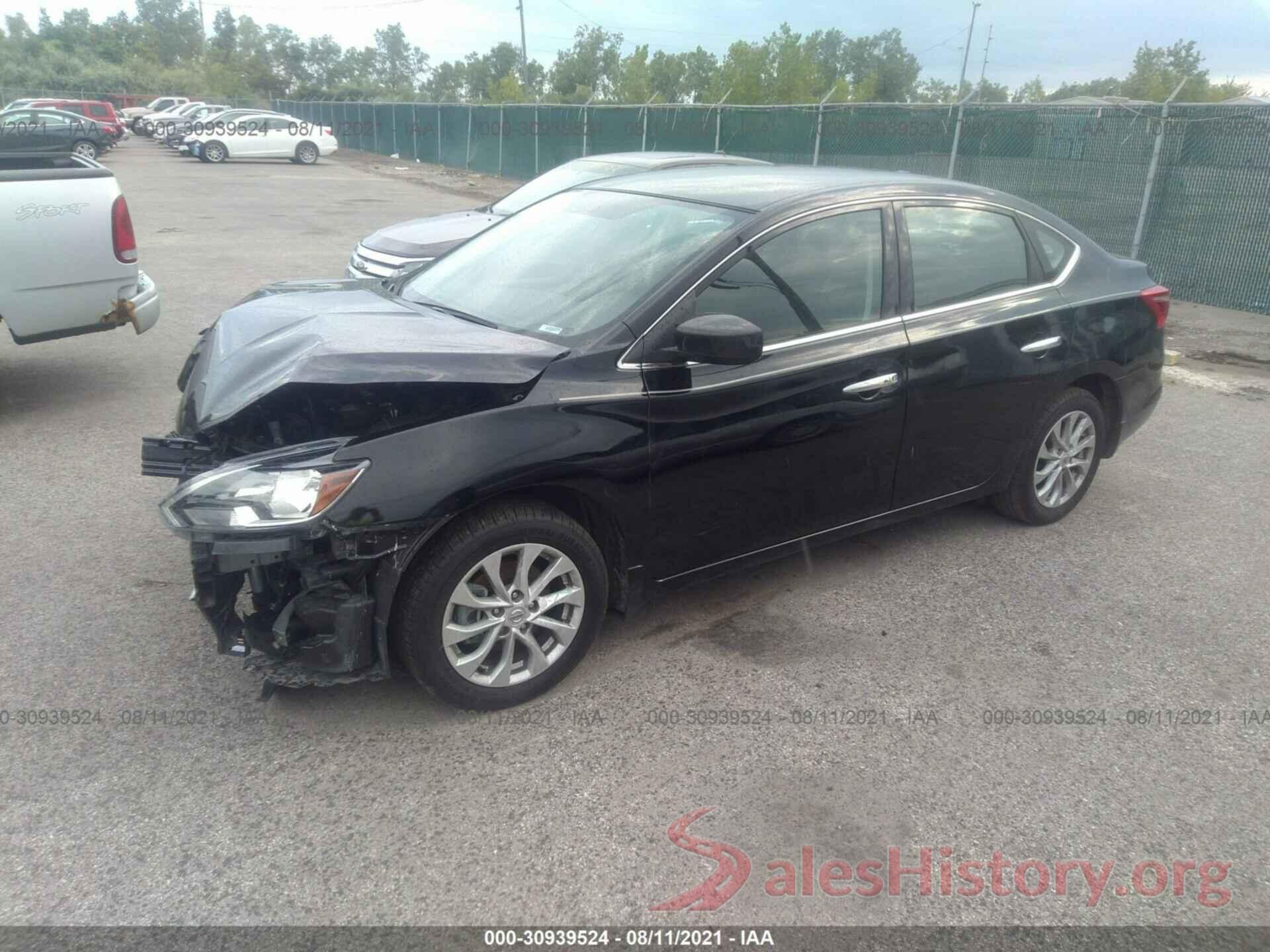 3N1AB7AP8KY386195 2019 NISSAN SENTRA